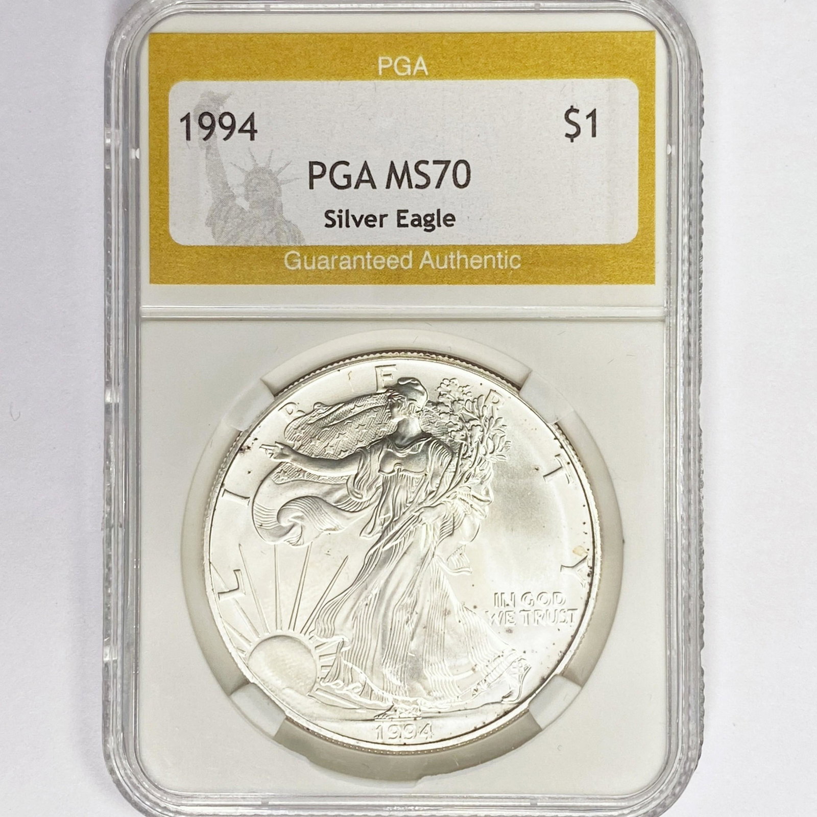 1994 Silver Eagle PGA MS70 (1 of 2)