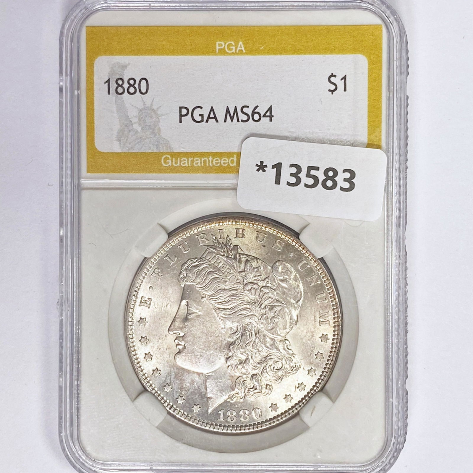 1880 Morgan Silver Dollar PGA MS64 (1 of 2)