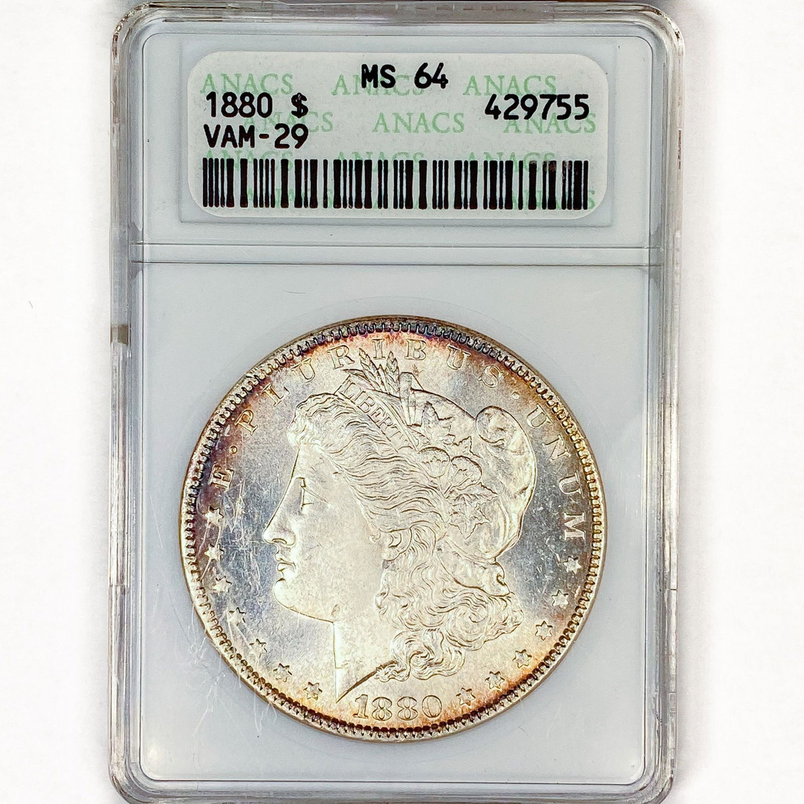 1876 $20 Gold Double Eagle PCGS AU50 (1 of 2)