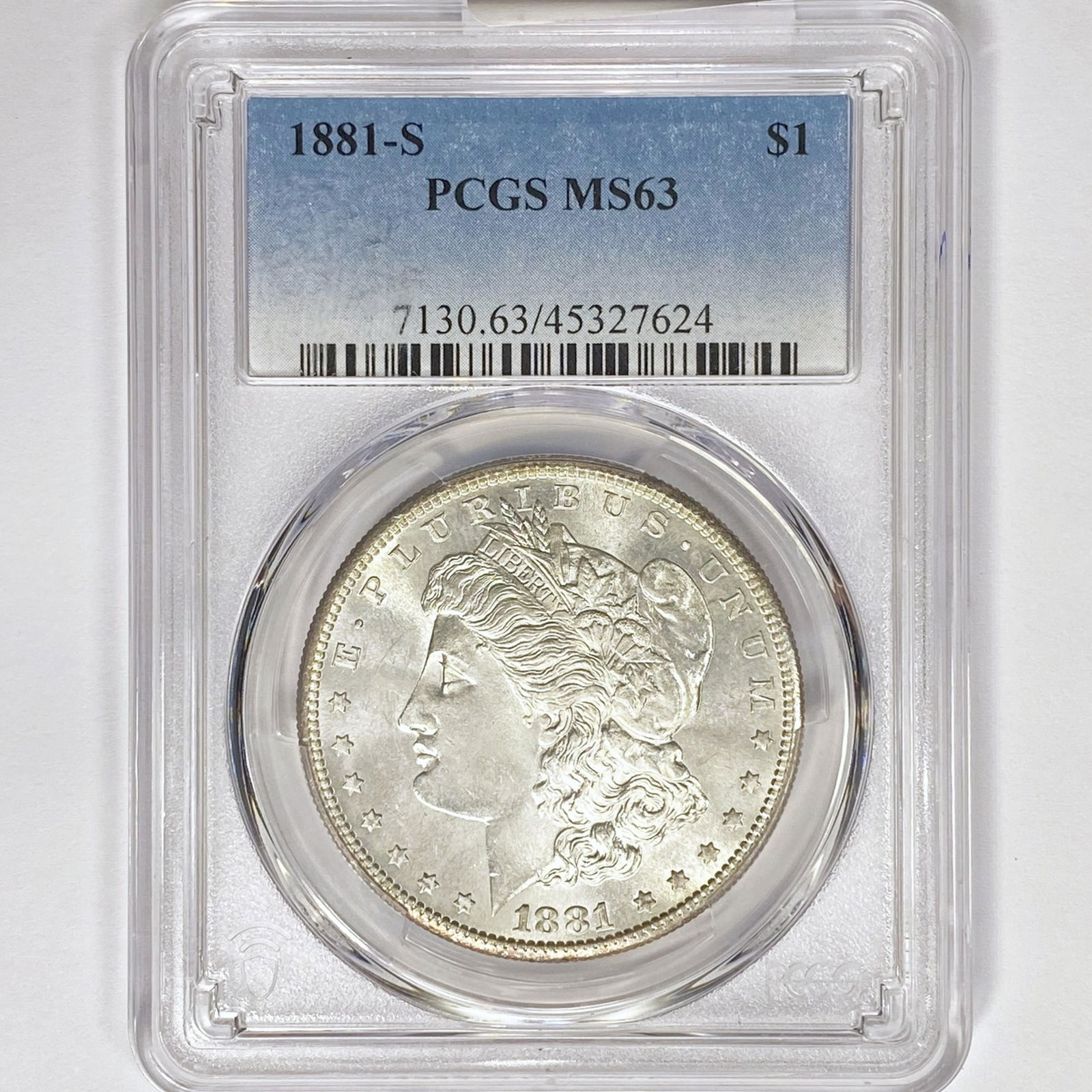 1881-S Morgan Silver Dollar PCGS MS63 (1 of 2)