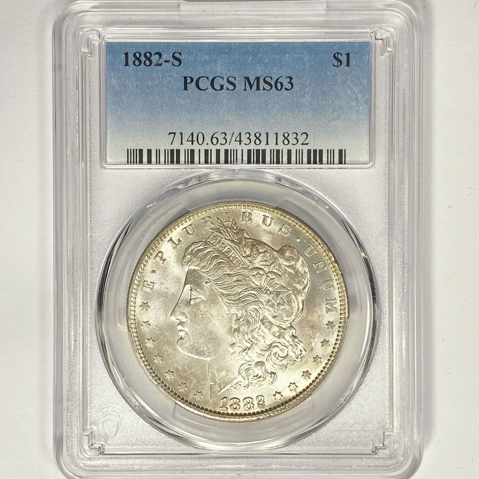 1882-S Morgan Silver Dollar PCGS MS63 (1 of 2)