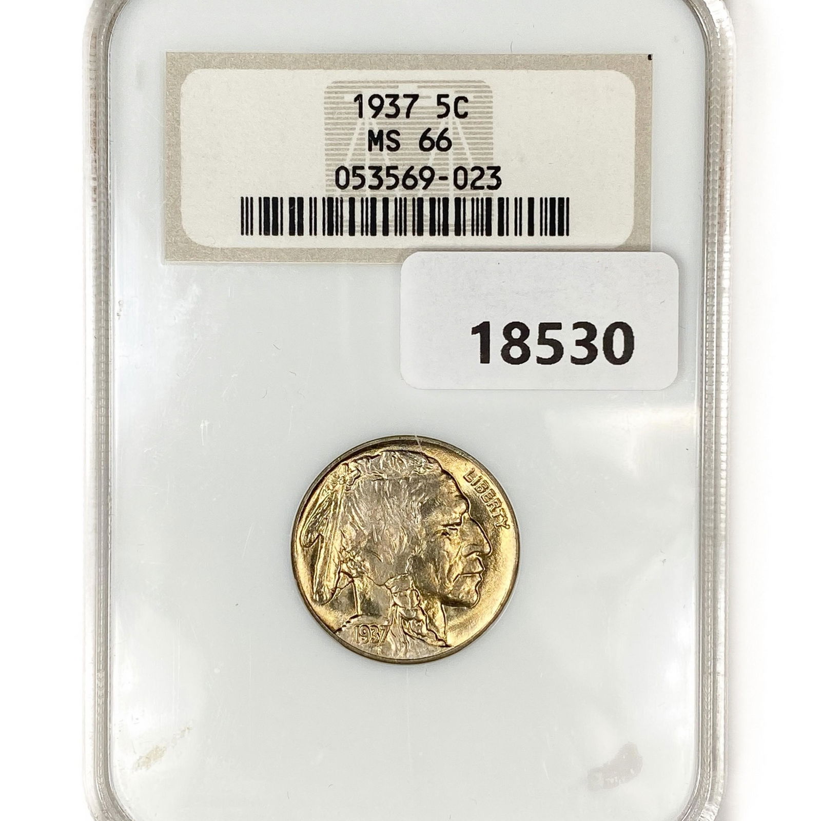 1937 Buffalo Nickel NGC MS66 (1 of 2)