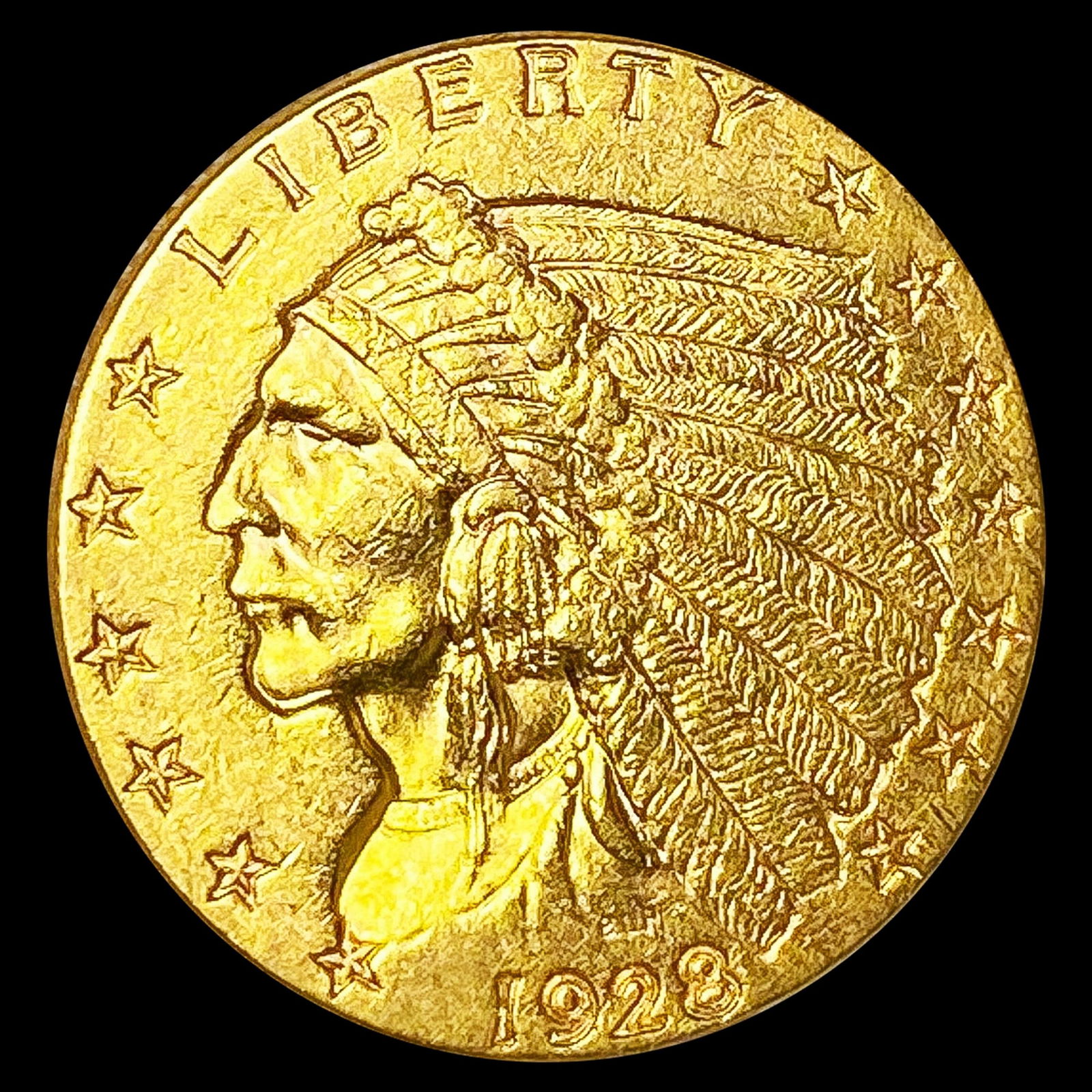 1928 $2.50 Gold Quarter Eagle UNCIRCULATED (1 of 2)