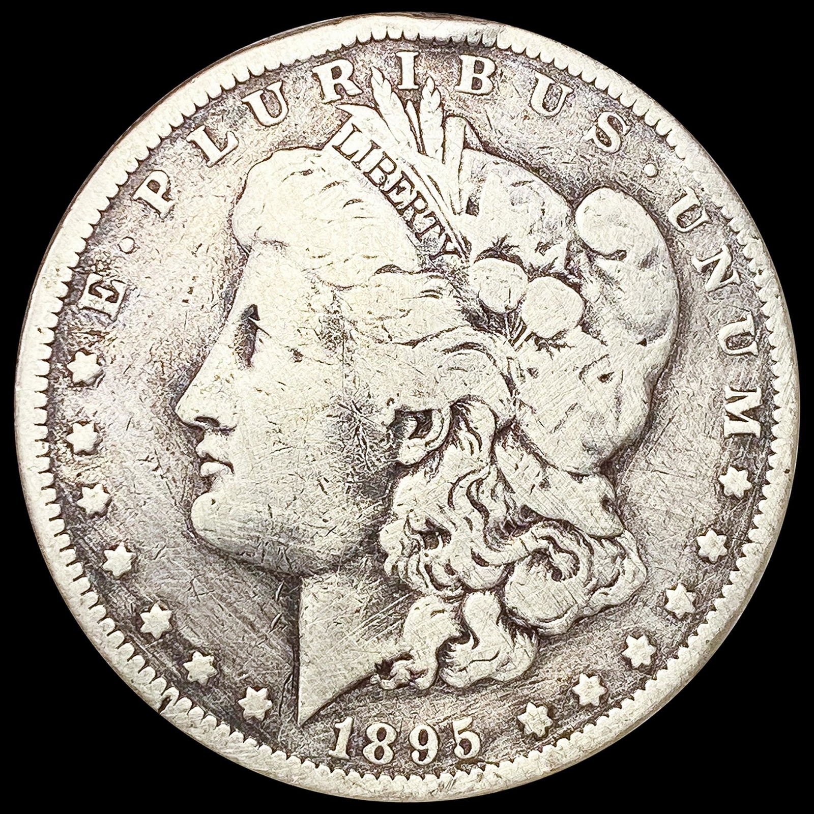 1895-O Morgan Silver Dollar NICELY CIRCULATED (1 of 2)