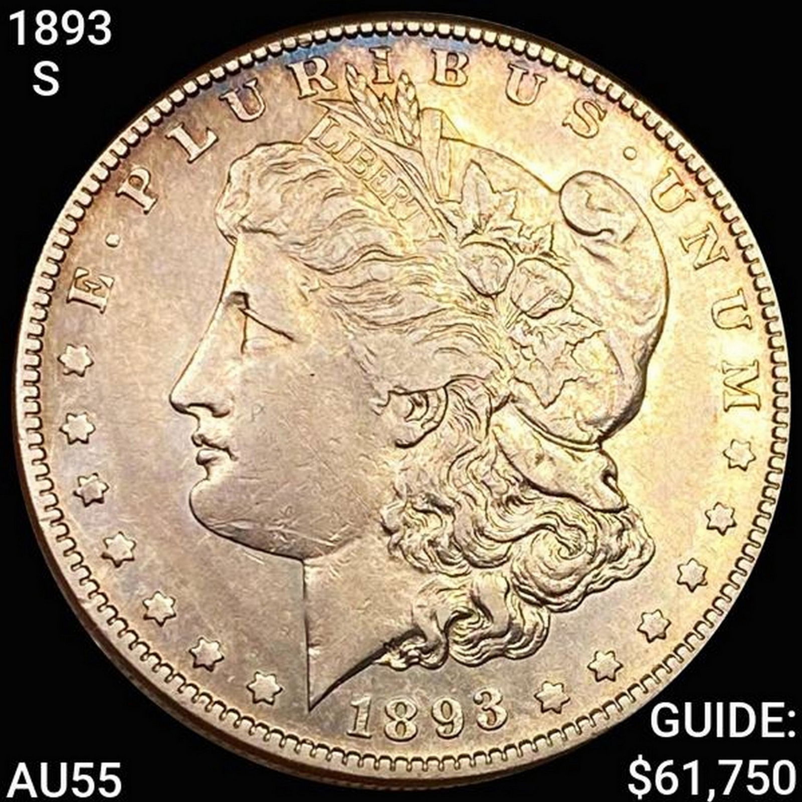 1893-S Morgan Silver Dollar HIGH GRADE (1 of 2)