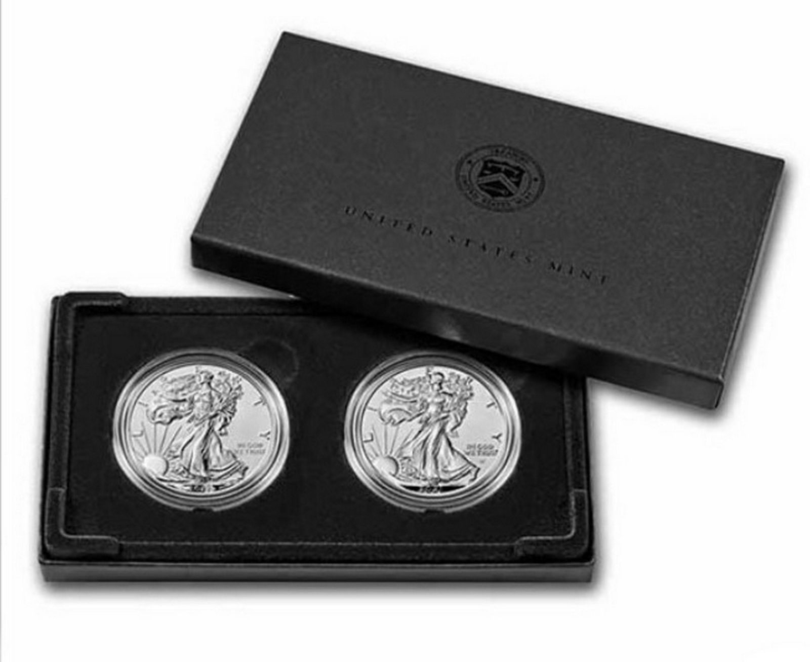 2021 American Silver Eagle Rev Proof 2 Coin Set (1 of 4)