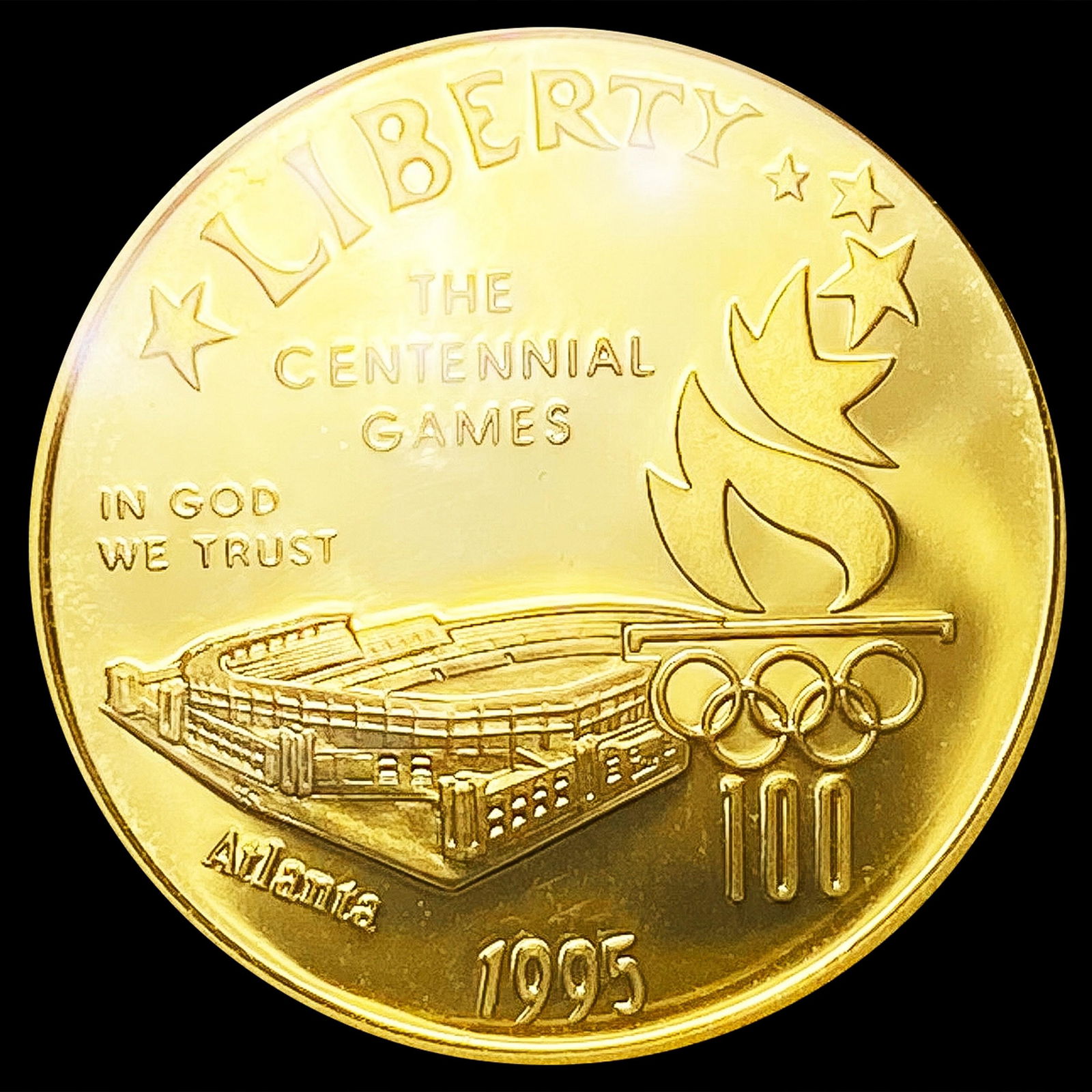 1995-W 1/4oz Gold Liberty $5 GEM PROOF (1 of 2)