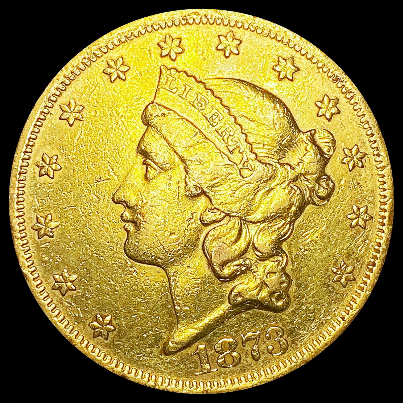 1873 $20 Gold Double Eagle UNCIRCULATED (1 of 2)
