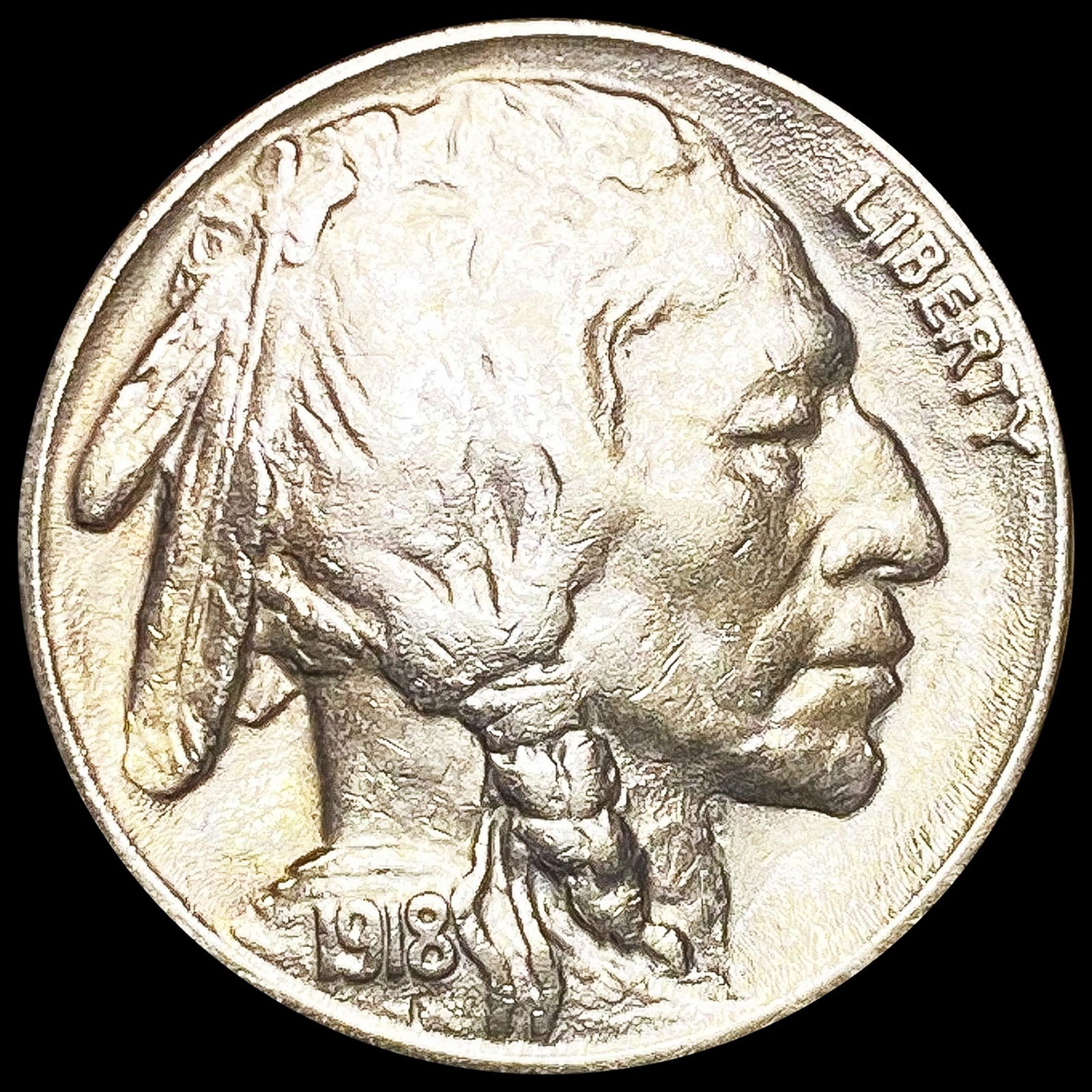 1918-S Buffalo Nickel UNCIRCULATED (1 of 2)