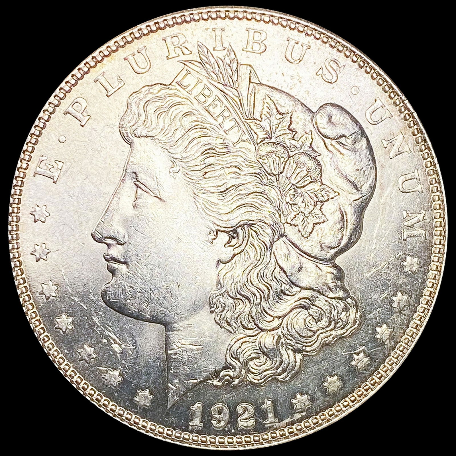 1921-D Morgan Silver Dollar UNCIRCULATED (1 of 2)