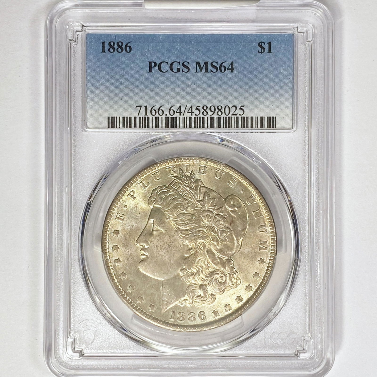 1886 Morgan Silver Dollar PCGS MS64 (1 of 2)