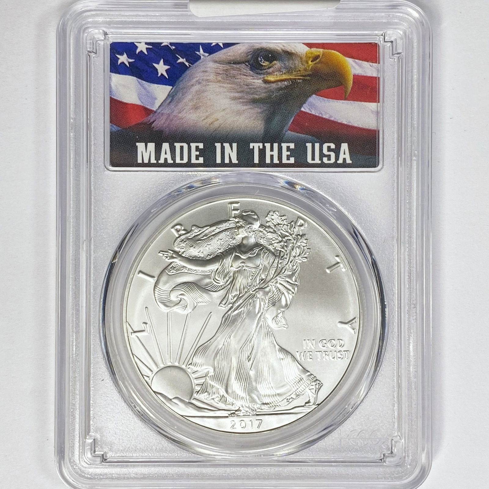 2017 American Silver Eagle PCGS MS70 1st Strike (1 of 2)