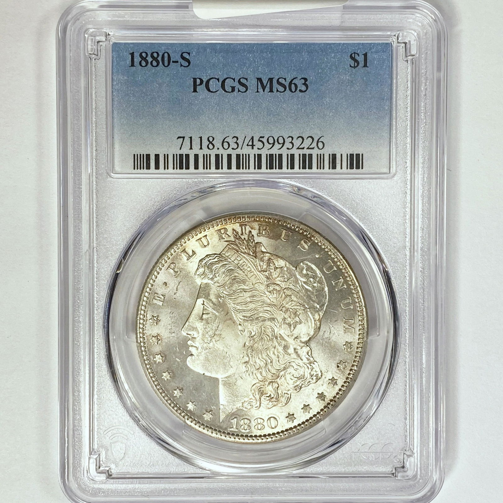 1880-S Morgan Silver Dollar PCGS MS63 (1 of 2)