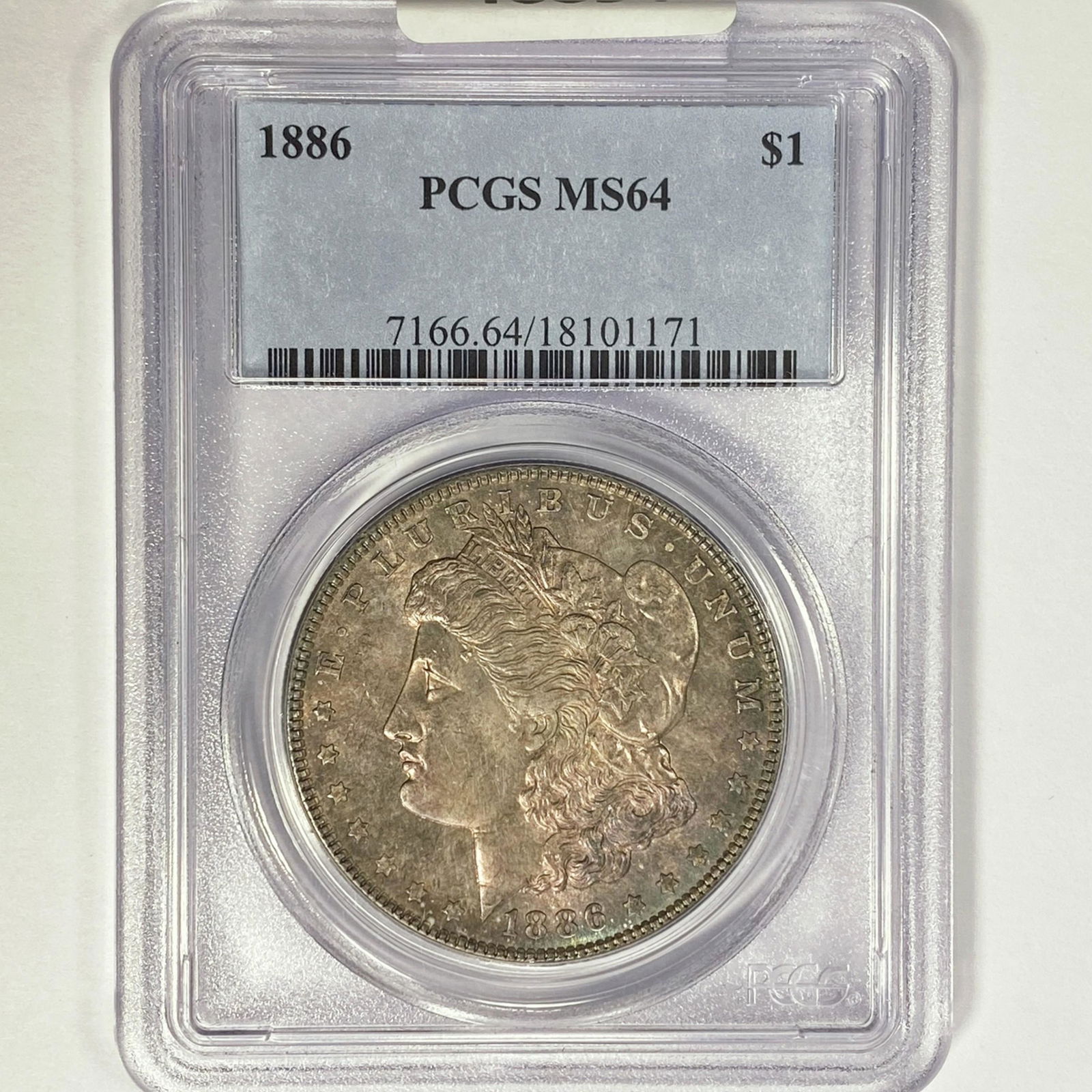 1886 Morgan Silver Dollar PCGS MS64 (1 of 2)