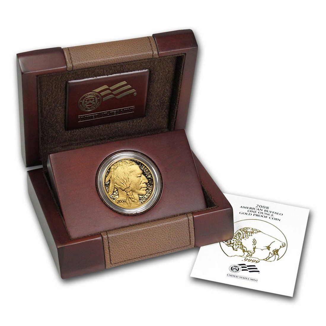 2008 American Buffalo 1oz Gold GEM Coin: 2008 American Buffalo 1oz Gold GEM Coin