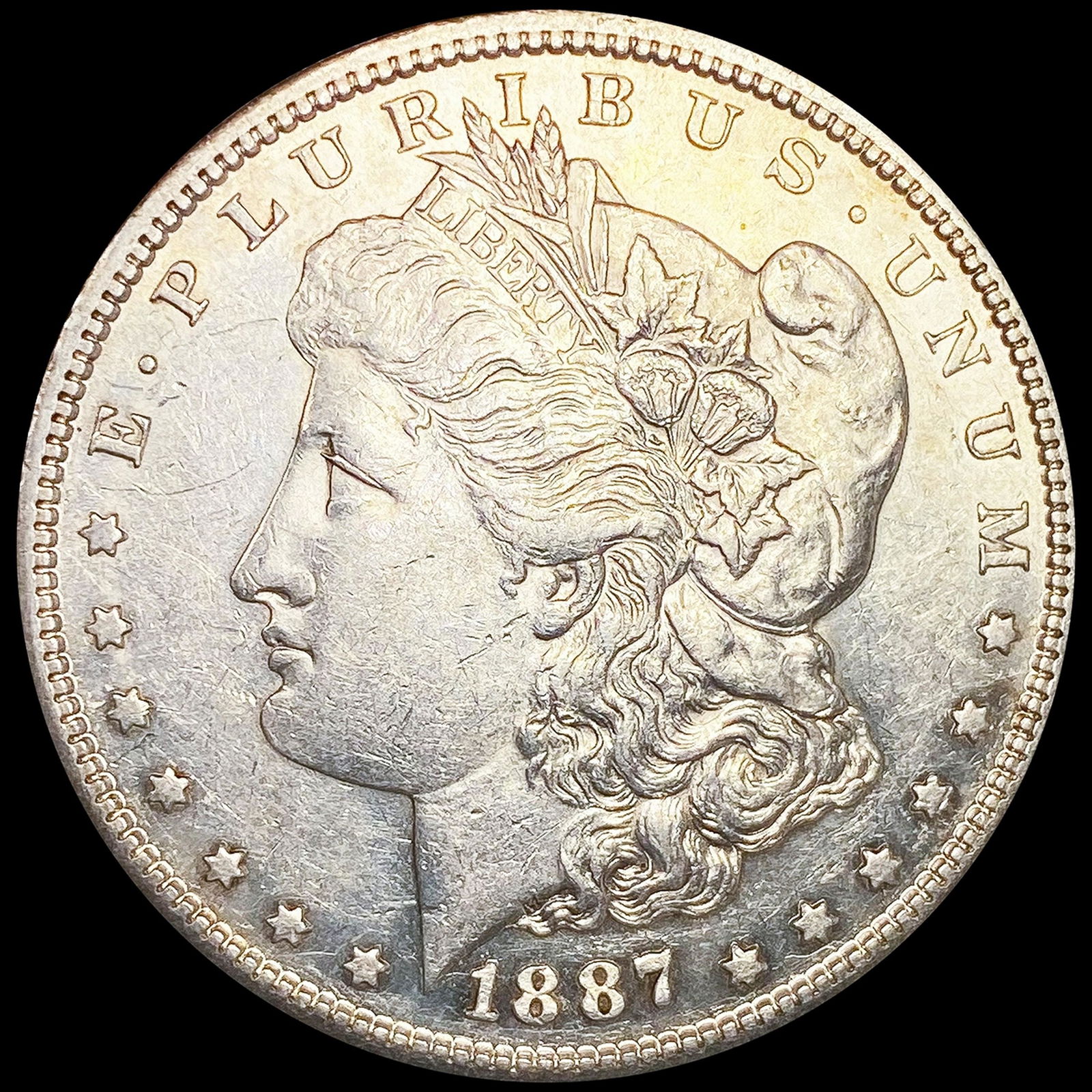 1887-S Morgan Silver Dollar CLOSELY UNCIRCULATED (1 of 2)