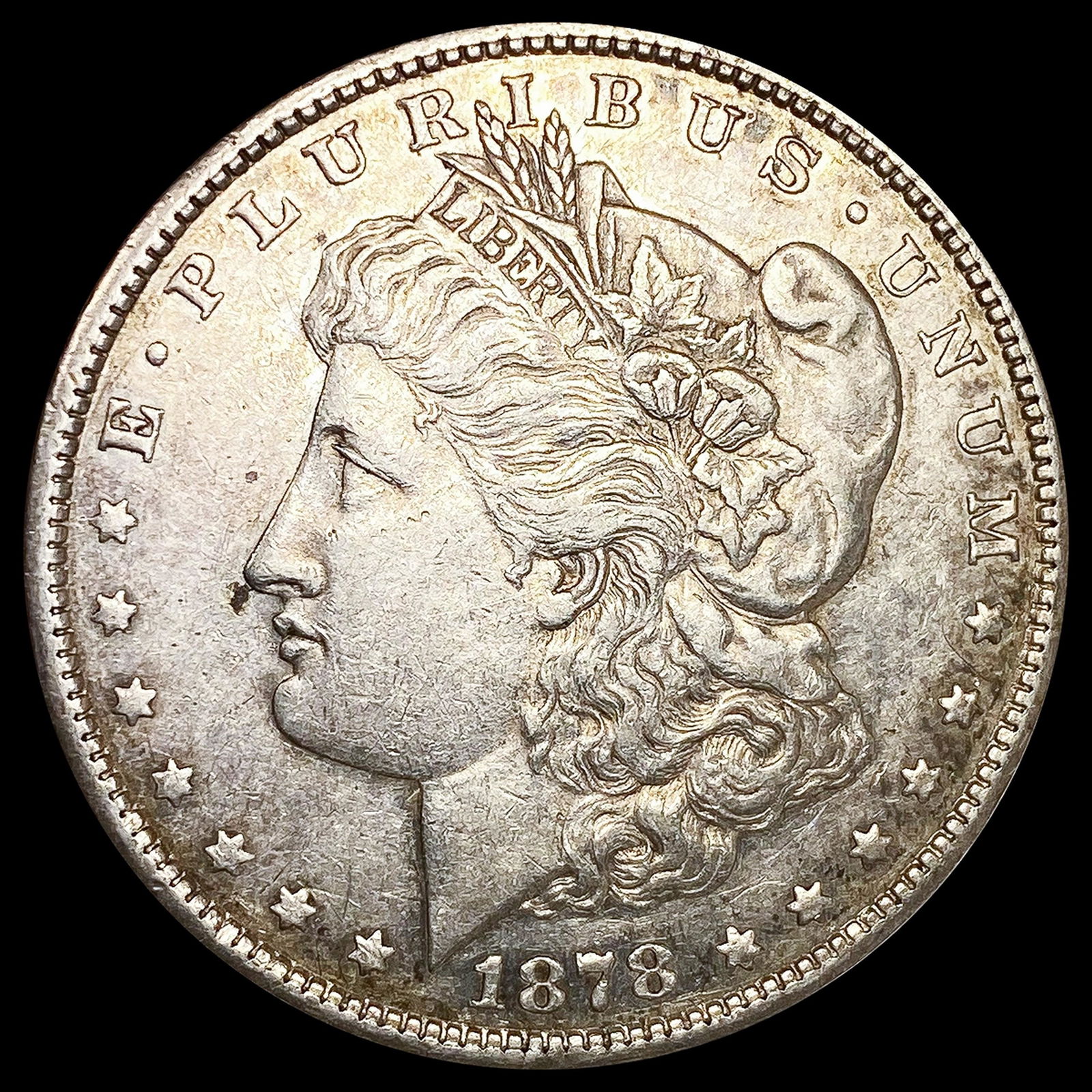 1878-CC Morgan Silver Dollar LIGHTLY CIRCULATED (1 of 2)