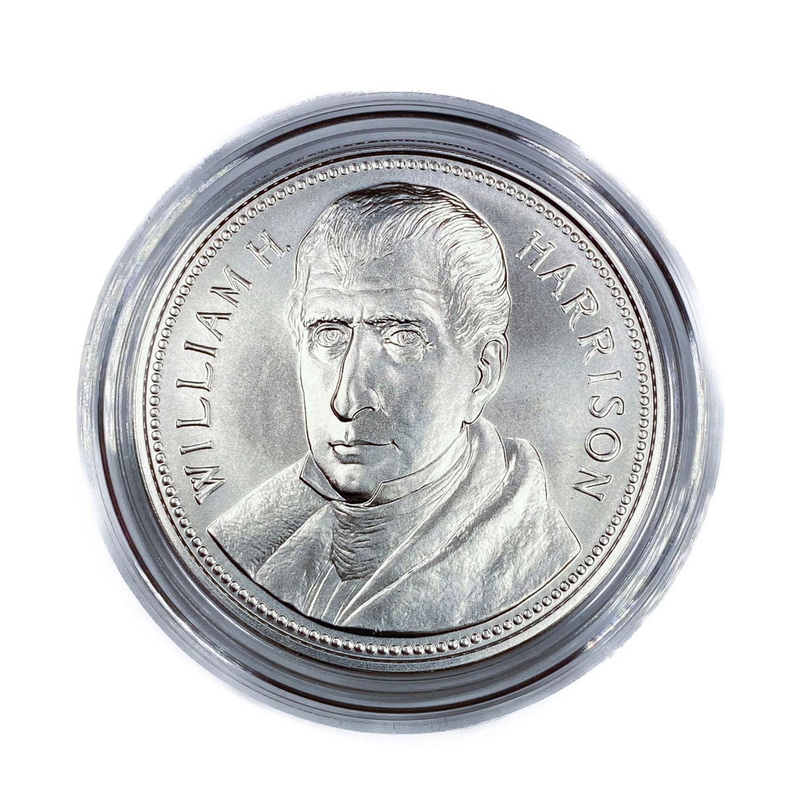 Presidential 1oz Silver William Harrison Medal: Presidential 1oz Silver William Harrison Medal