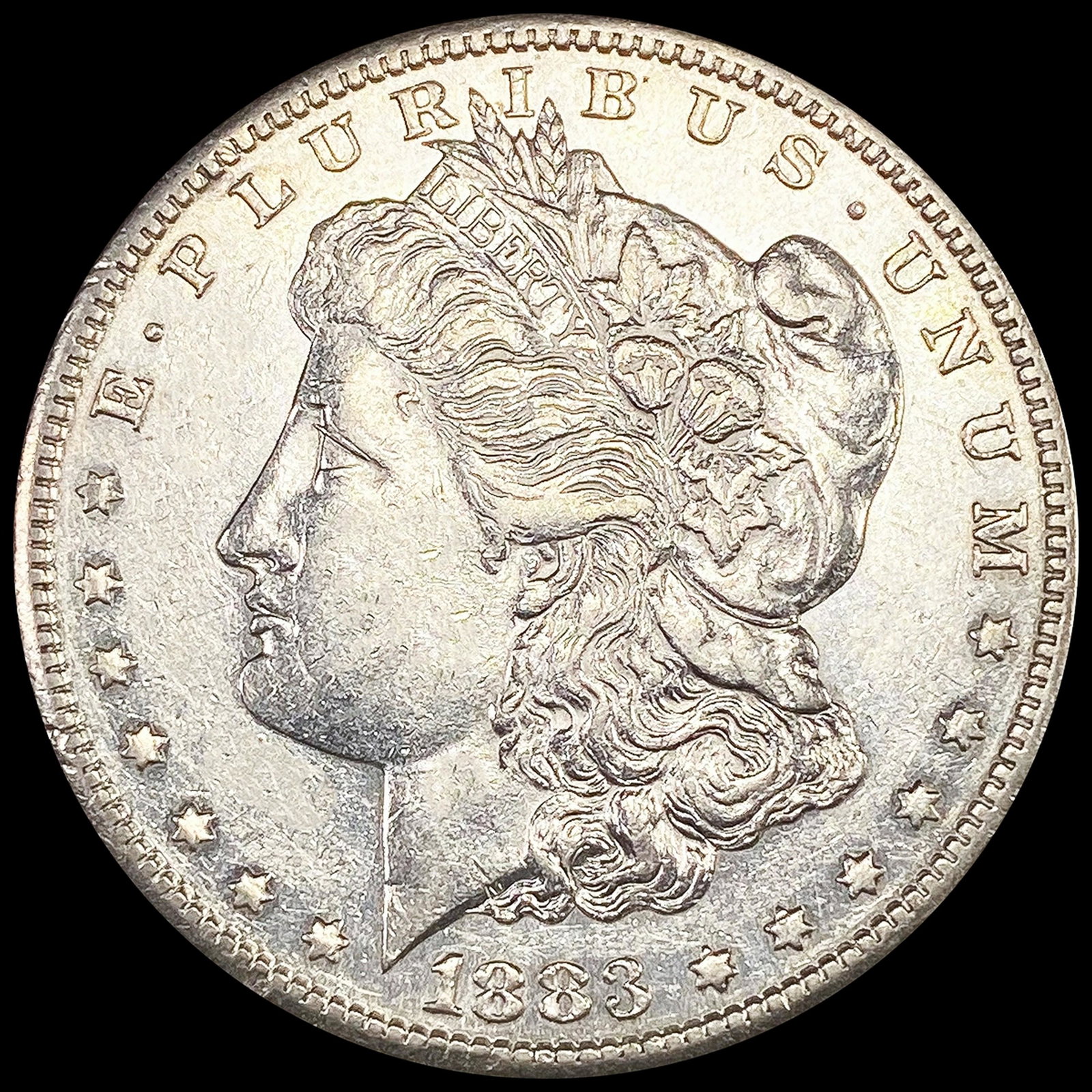 1883-S Morgan Silver Dollar CLOSELY UNCIRCULATED (1 of 2)