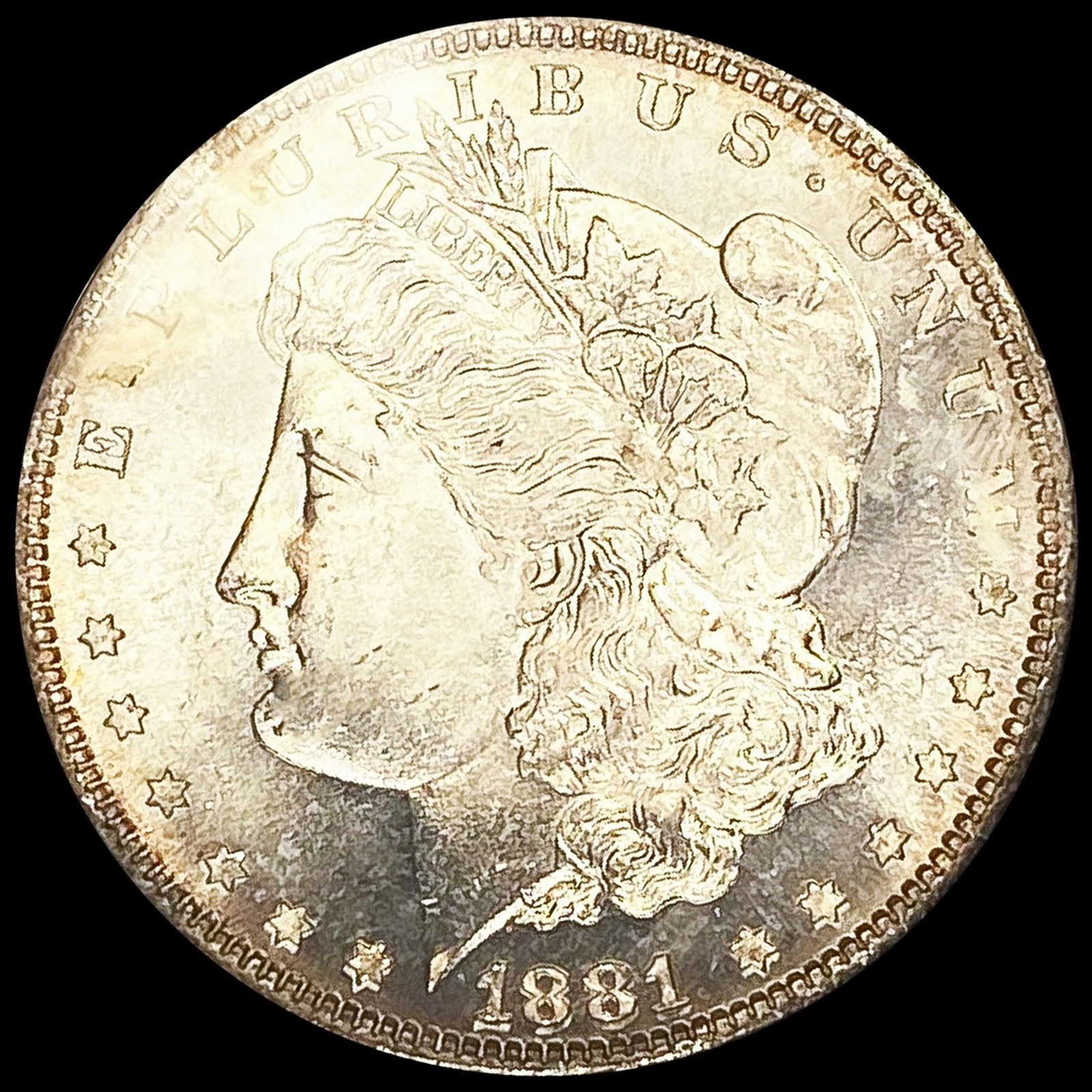 1881-S Morgan Silver Dollar CHOICE BU (1 of 2)