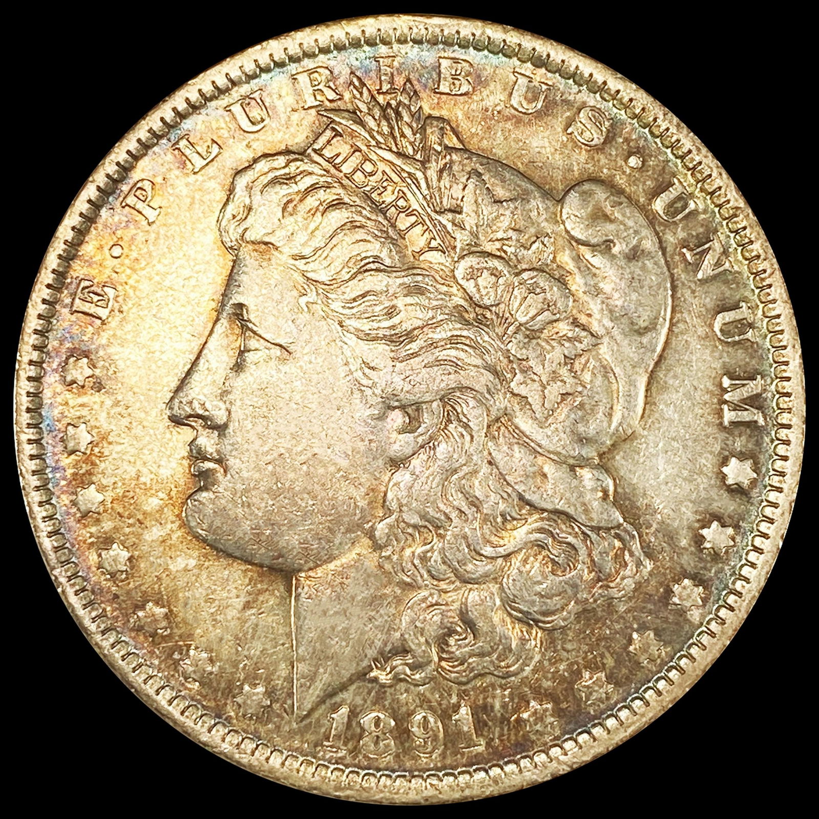1891-O Morgan Silver Dollar CLOSELY UNCIRCULATED (1 of 2)