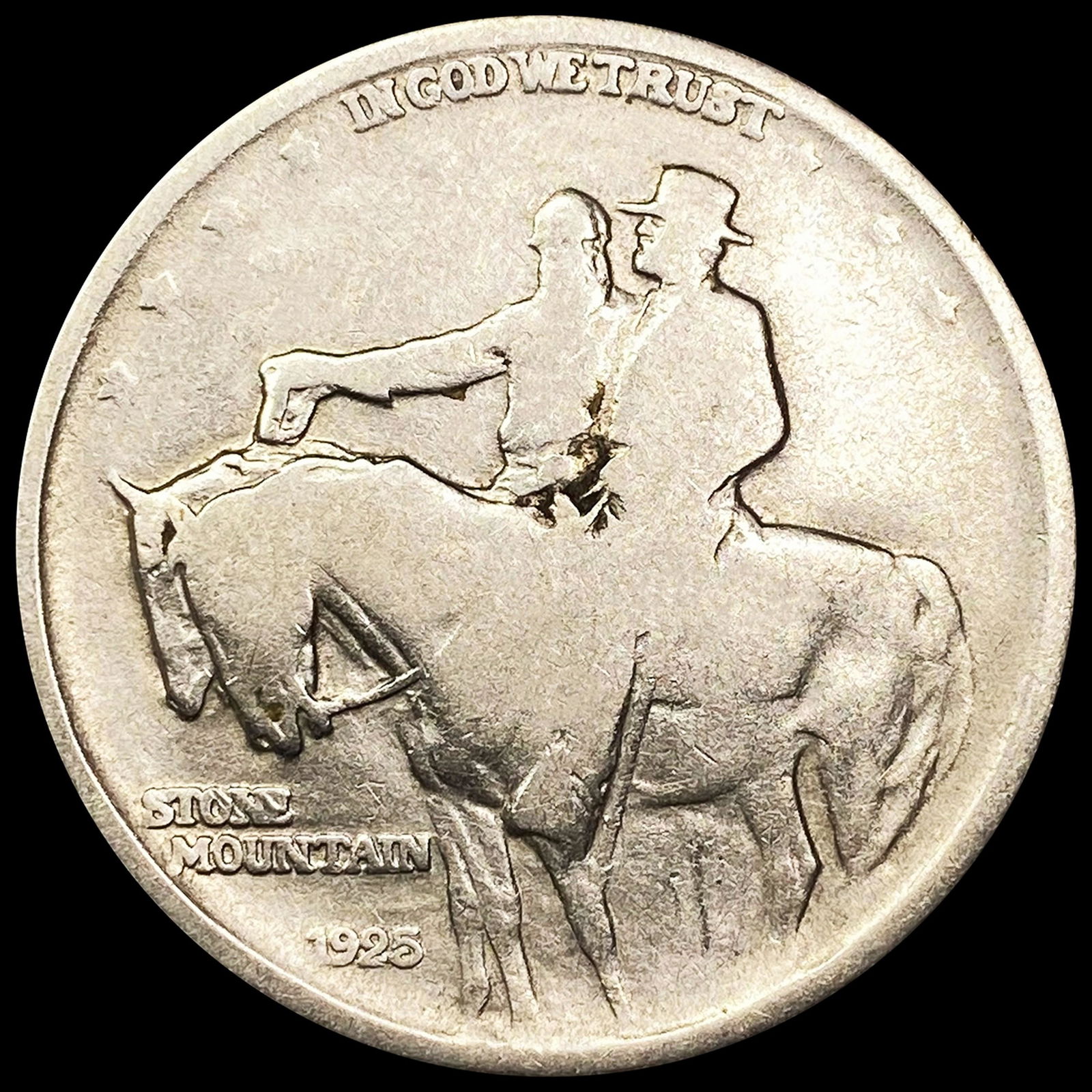 1925 Stone Mountain Half Dollar NICELY CIRCULATED (1 of 2)