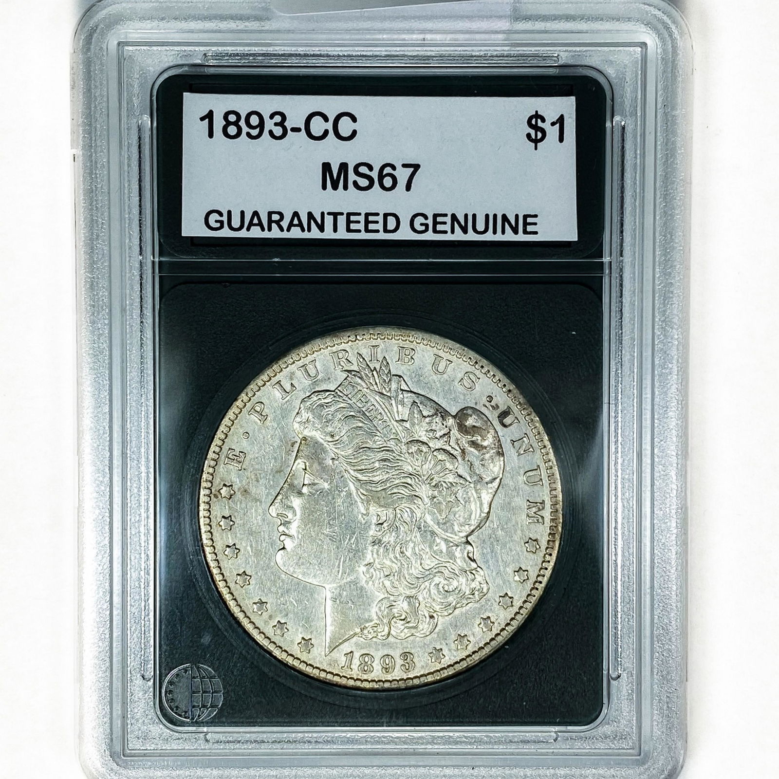 1893-CC Morgan Silver Dollar GG MS67 (1 of 2)