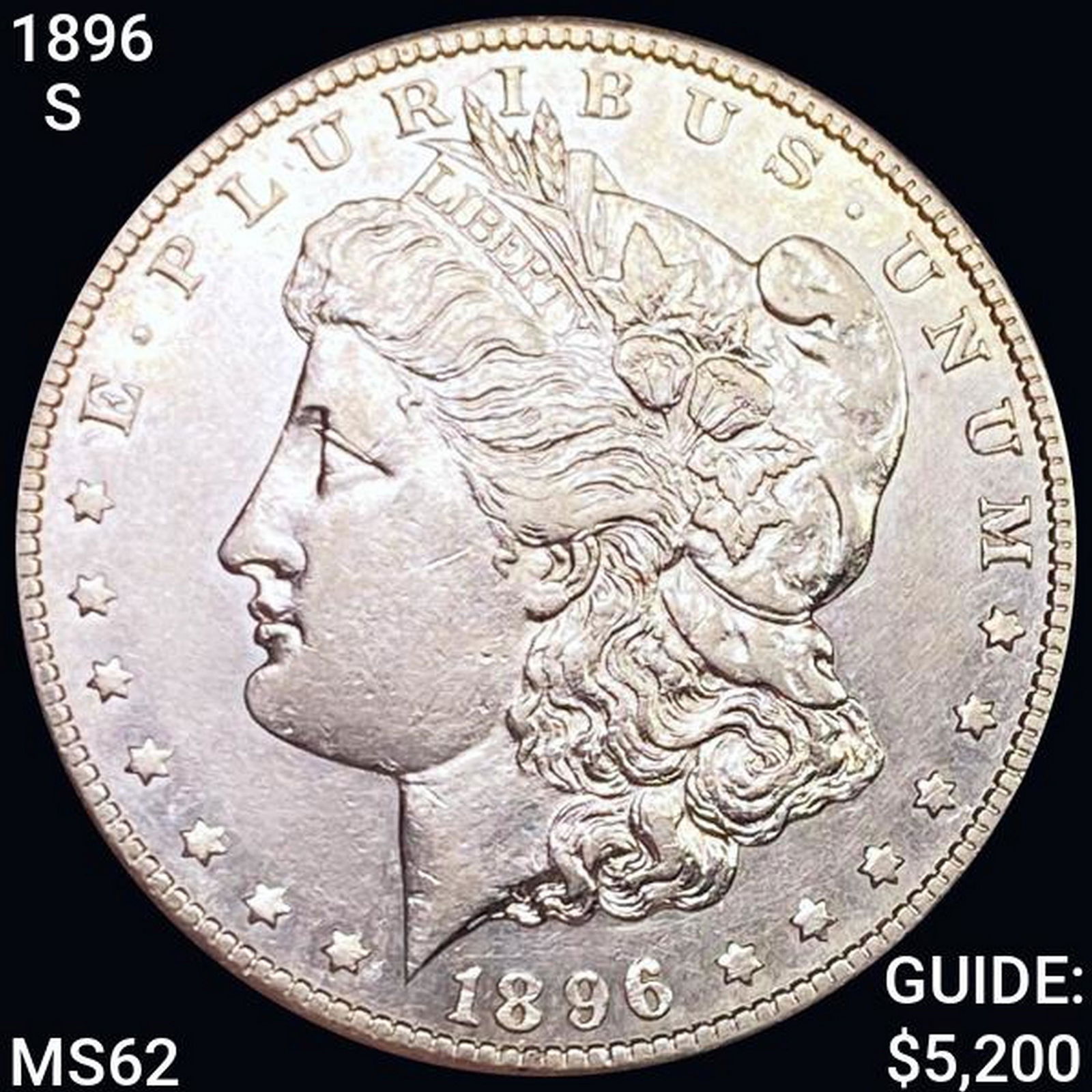 1896-S Morgan Silver Dollar UNCIRCULATED (1 of 2)