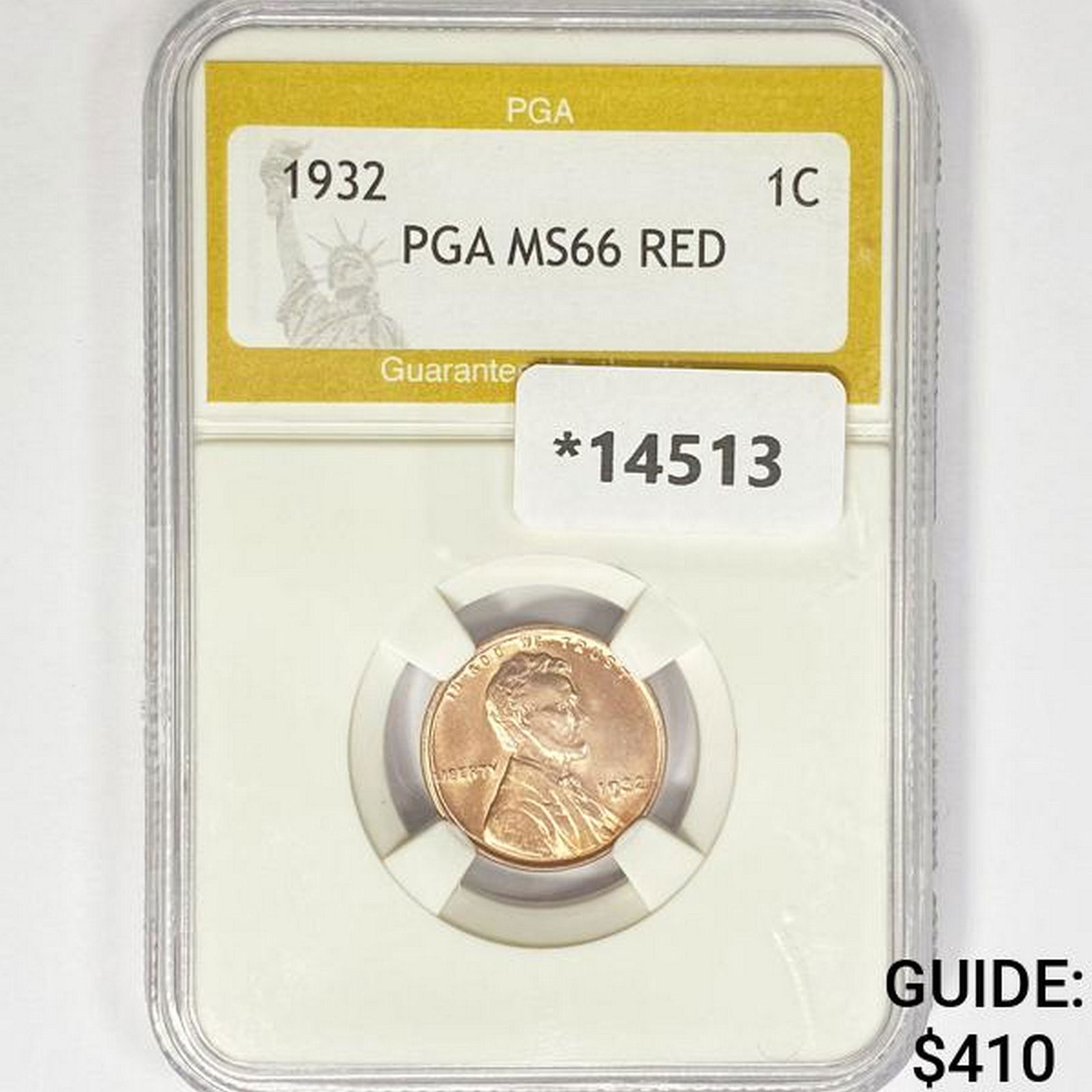 1932 Wheat Cent PGA MS66 RED (1 of 2)