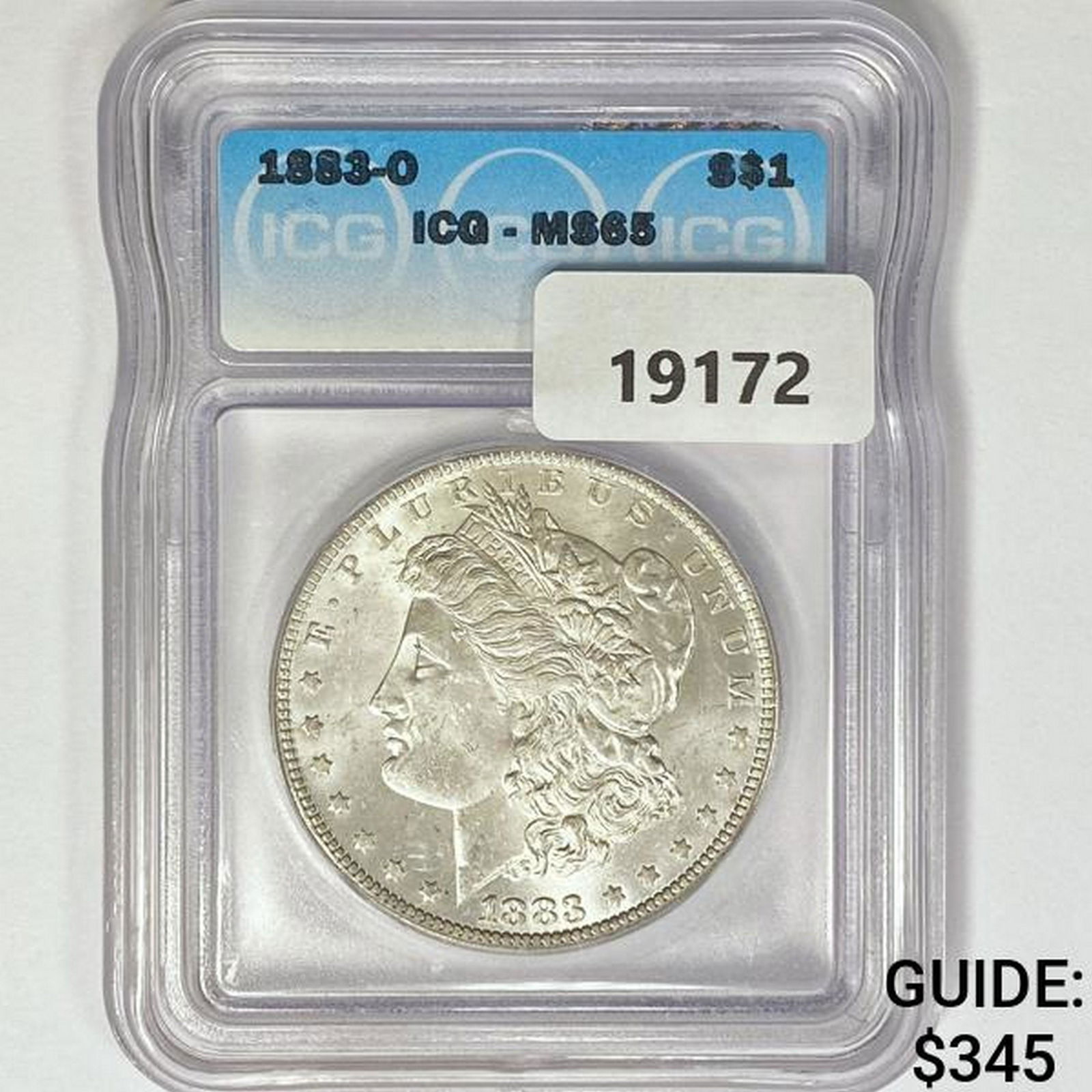 1883-O Morgan Silver Dollar ICG MS65 (1 of 2)