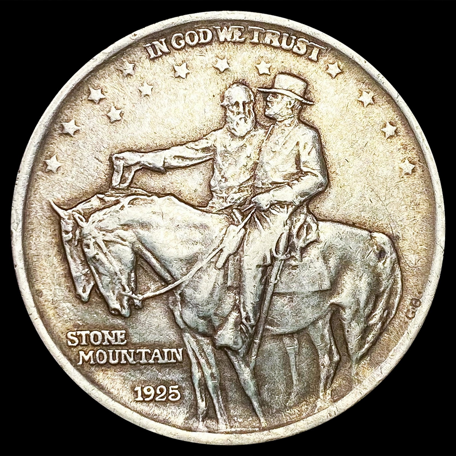 1925 Stone Mountain Half Dollar LIGHTLY CIRC (1 of 2)