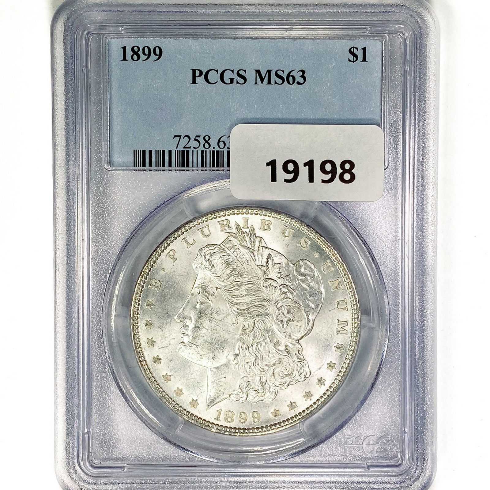 1899 Morgan Silver Dollar PCGS MS63 (1 of 2)