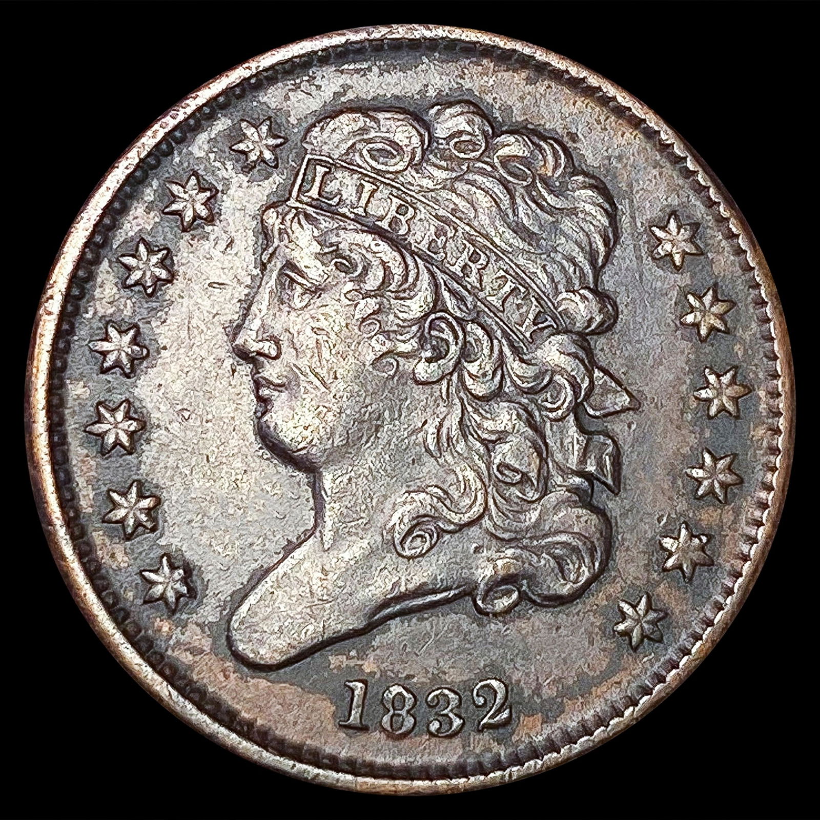 1832 Classic Head Half Cent CLOSELY UNCIRCULATED (1 of 2)