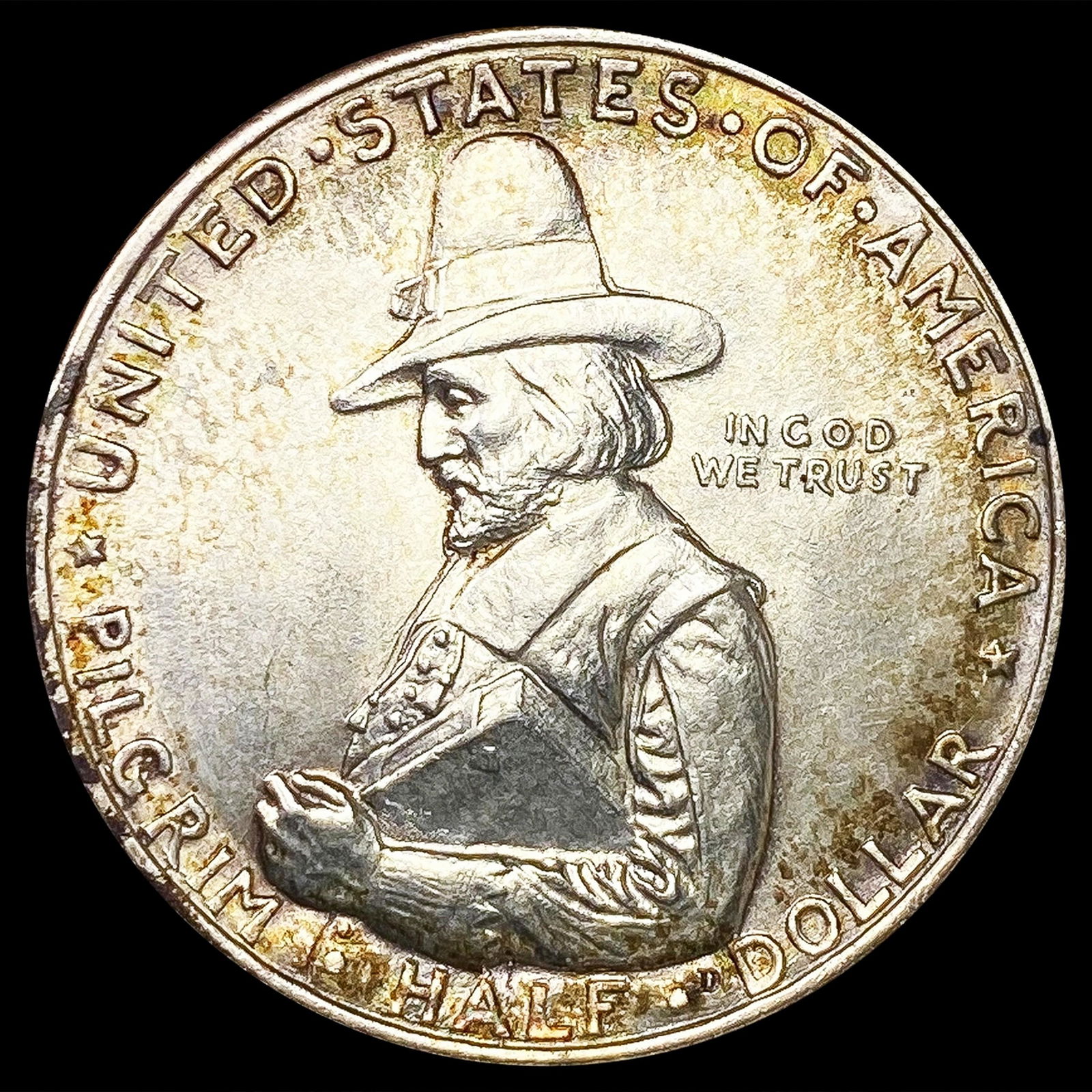 1920 Pilgrim Half Dollar CHOICE BU (1 of 2)