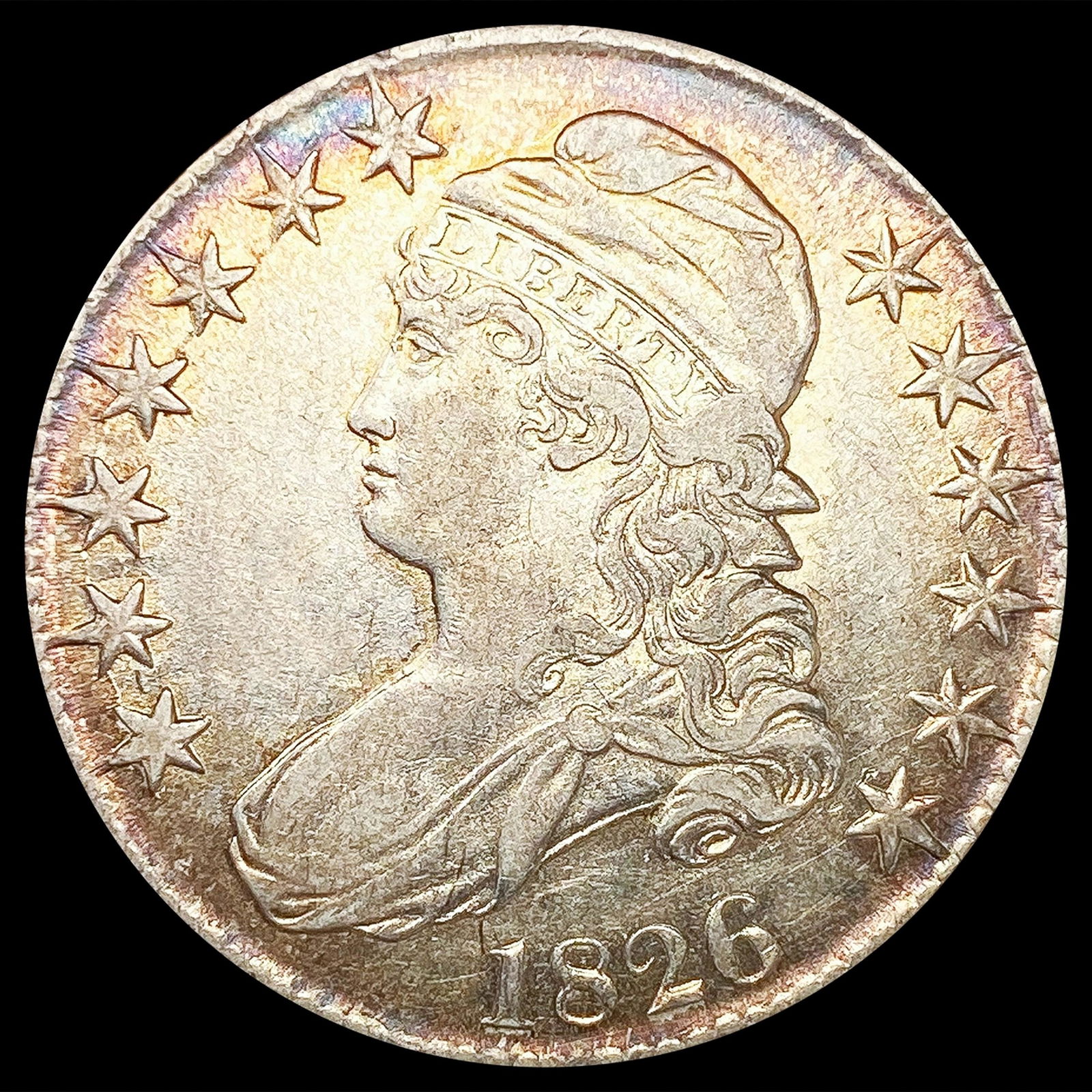 1826 Capped Bust Half Dollar CLOSELY UNCIRCULATED (1 of 2)