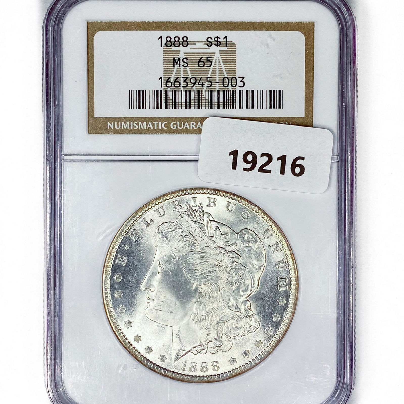 1888 Morgan Silver Dollar NGC MS65 (1 of 2)