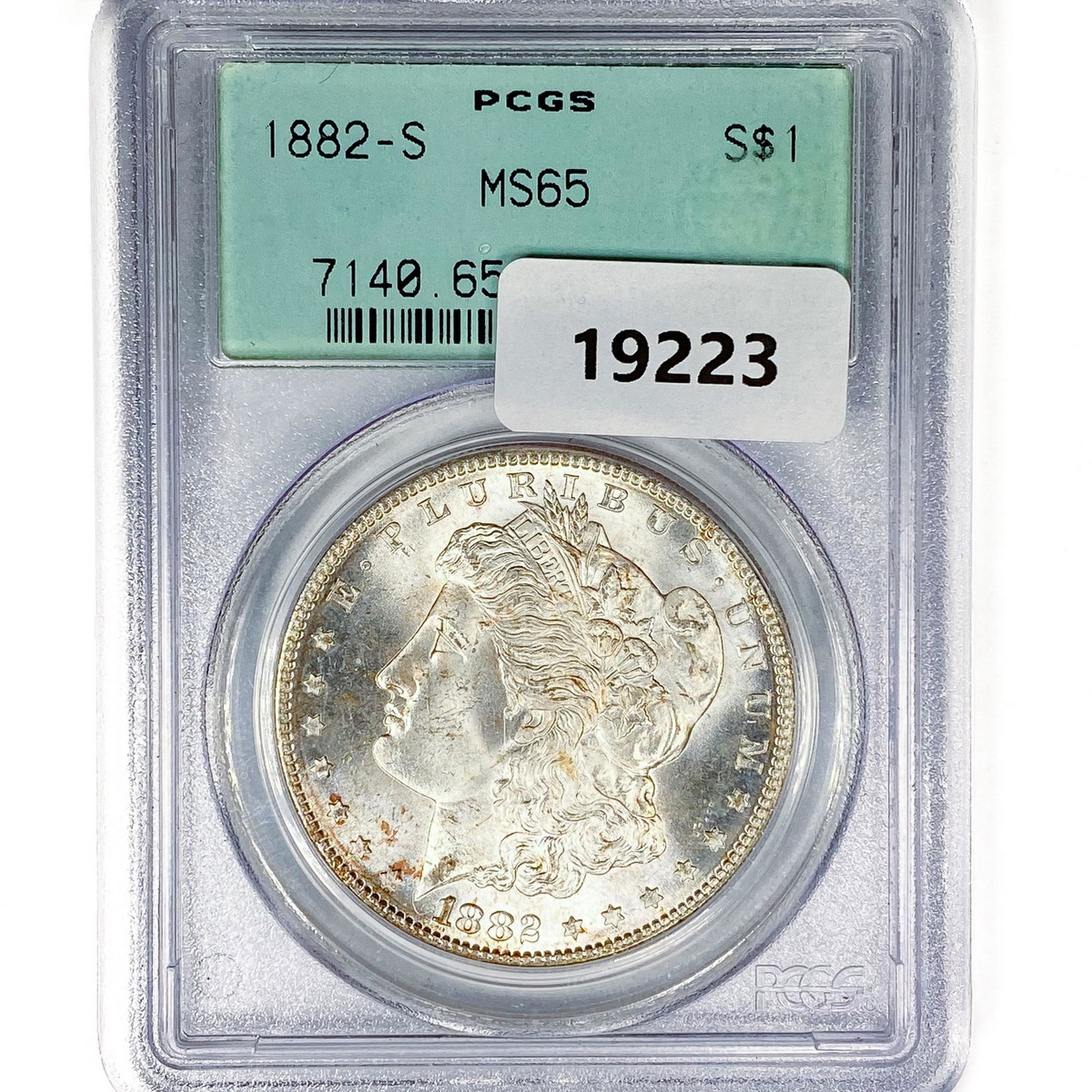 1882-S Morgan Silver Dollar PCGS MS65 (1 of 2)