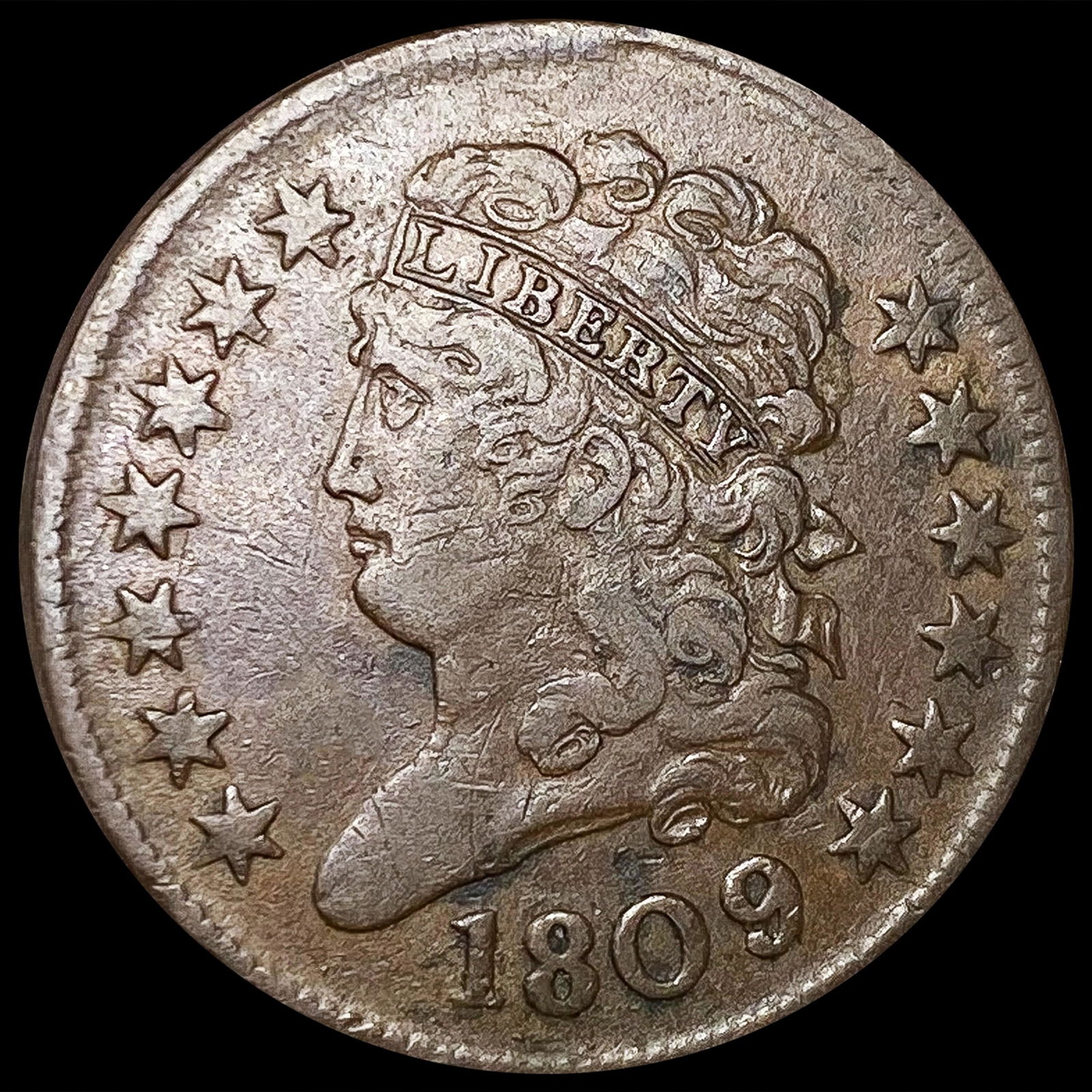 1809/6 Classic Head Half Cent LIGHTLY CIRCULATED (1 of 2)