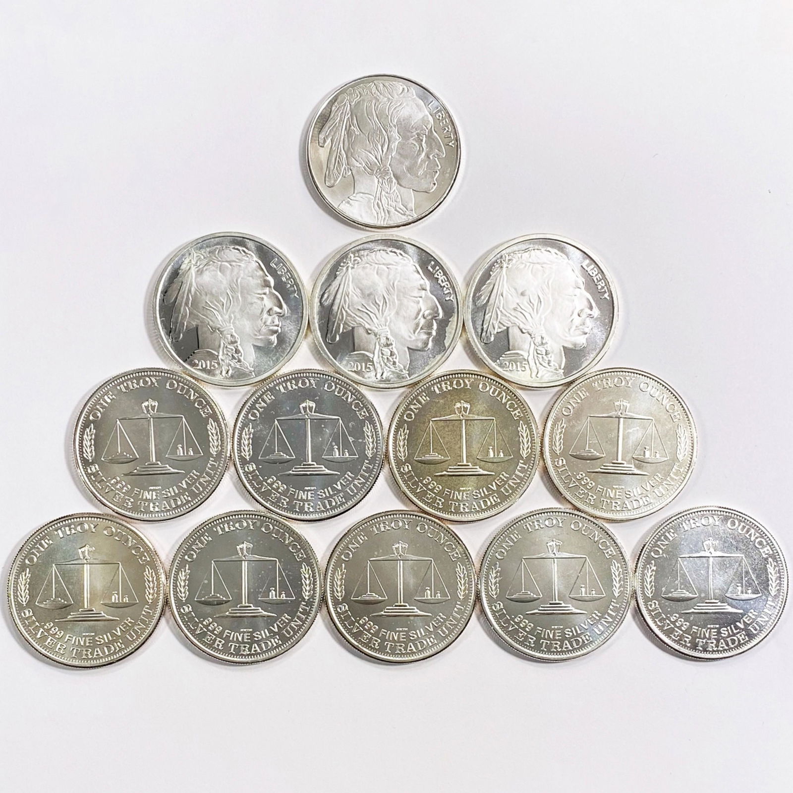 1oz Silver Round Roll (13 Coins) PR (1 of 8)