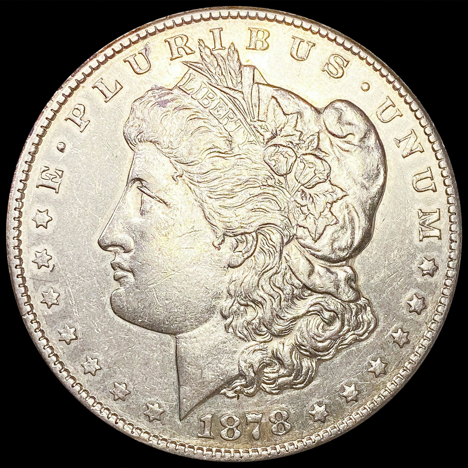 1878-CC Morgan Silver Dollar NEARLY UNCIRCULATED (1 of 2)