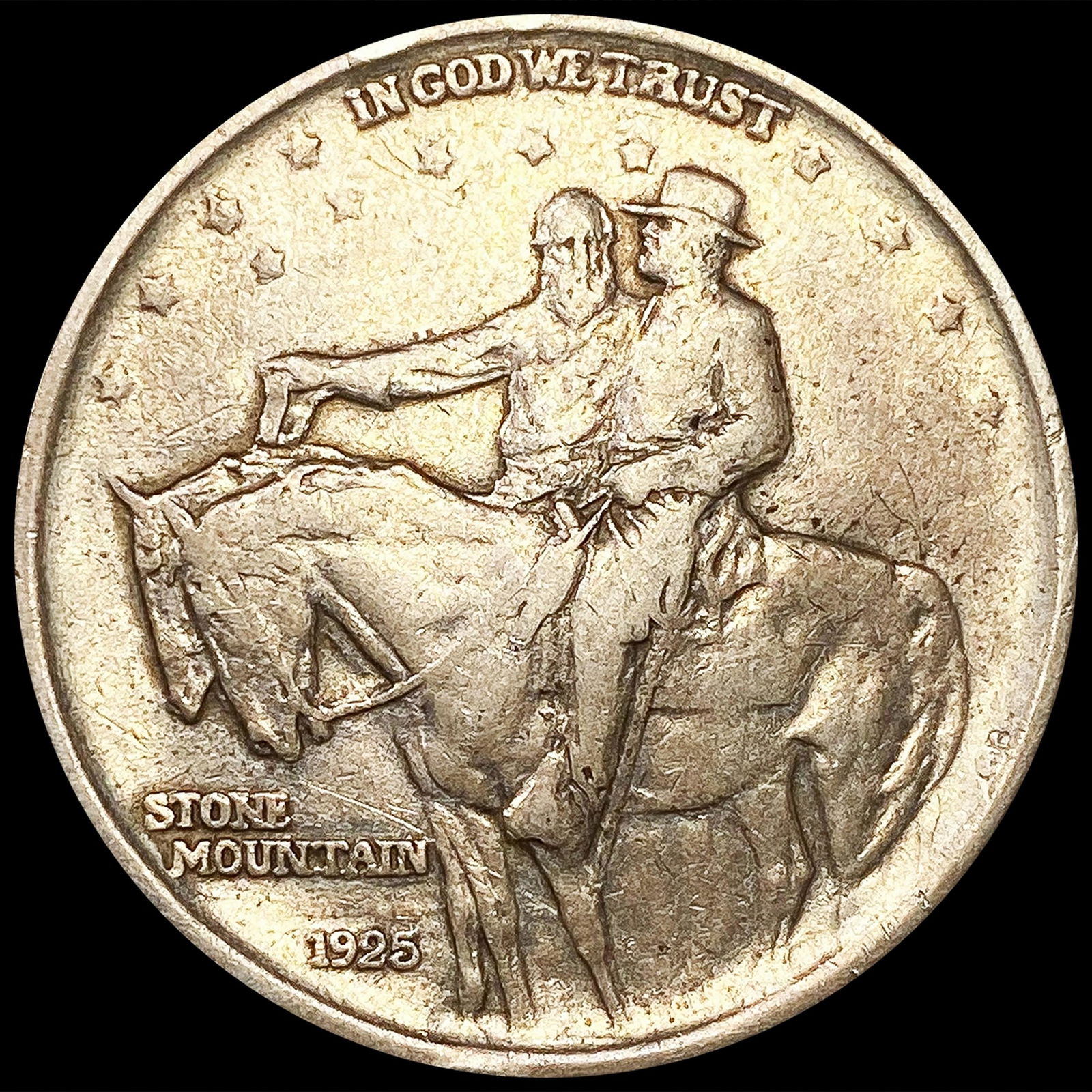 1925 Stone Mountain Half Dollar LIGHTLY CIRCULATED (1 of 2)