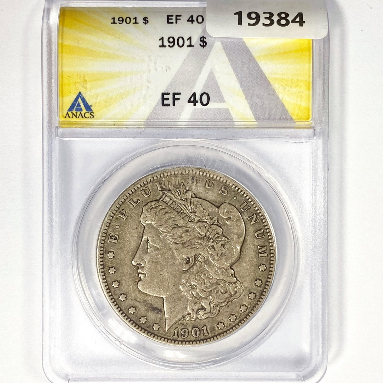 1901 Morgan Silver Dollar ANACS EF40 (1 of 2)
