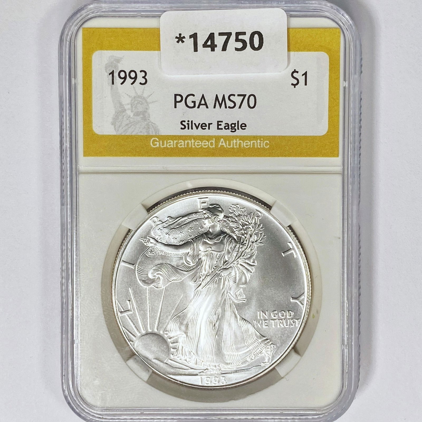 1993 American Silver Eagle PGA MS70 (1 of 2)