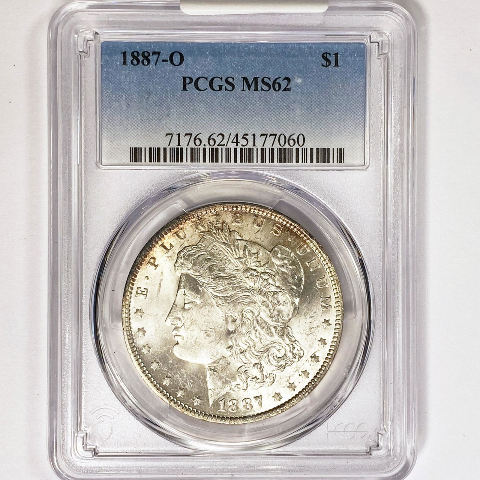 1887-O Morgan Silver Dollar PCGS MS62 (1 of 2)