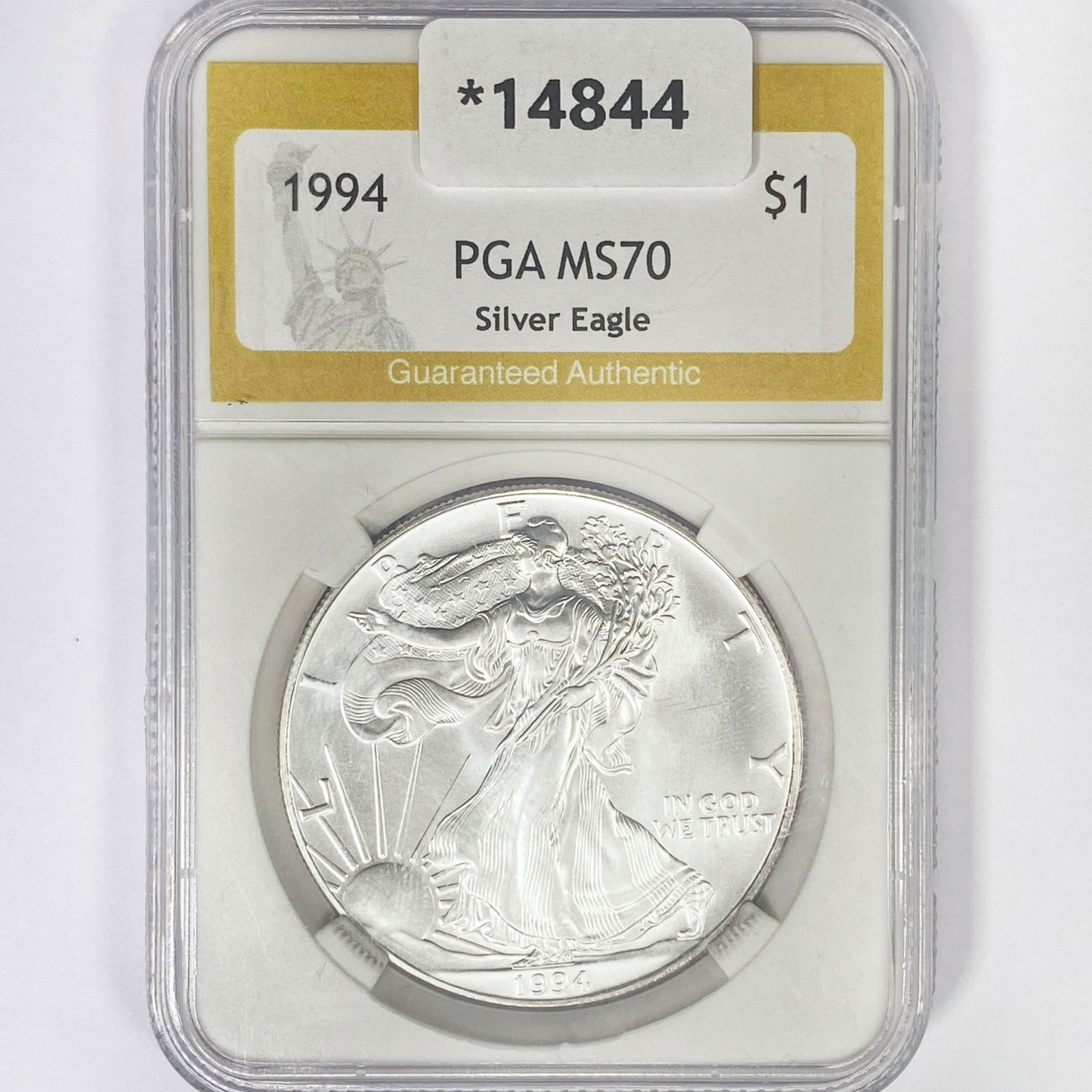 1994 American Silver Eagle PGA MS70 (1 of 2)
