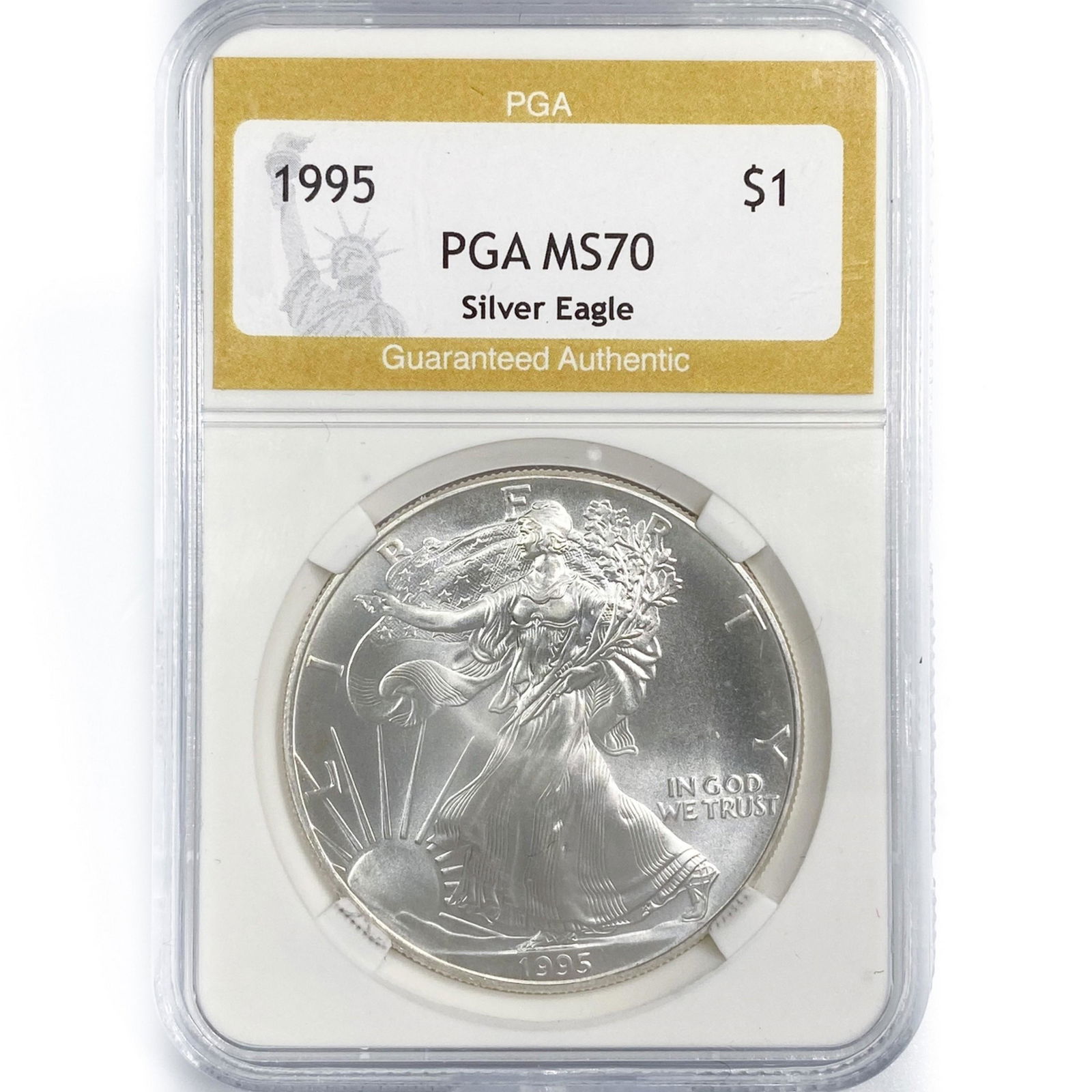 1995 American Silver Eagle PGA MS70 (1 of 2)