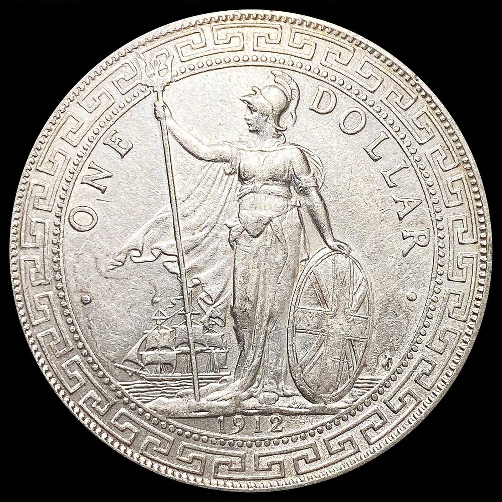 1912 G.B. Silver Trade Dollar UNCIRCULATED (1 of 2)
