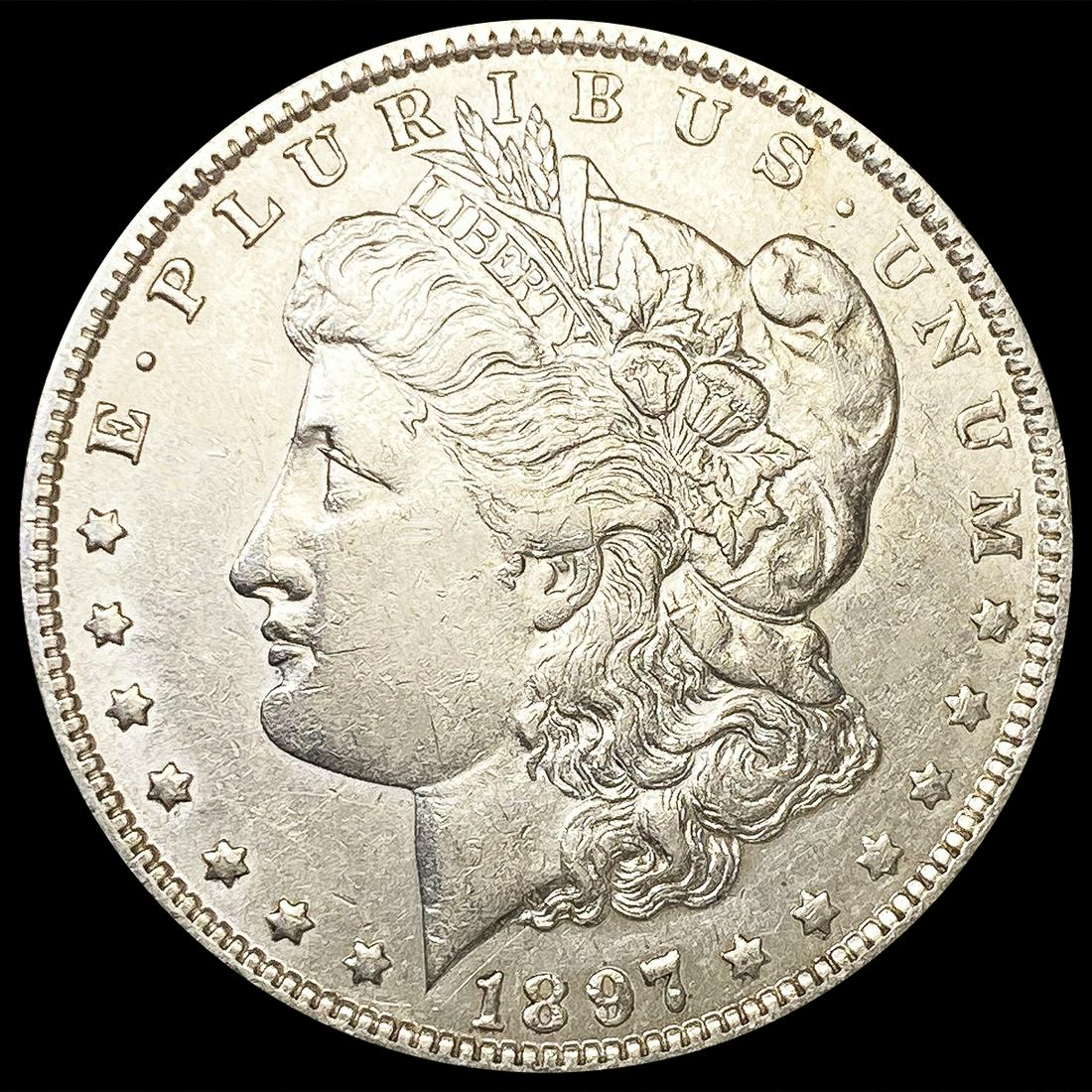 1897-O Morgan Silver Dollar CLOSE UNCIRCULATED (1 of 2)