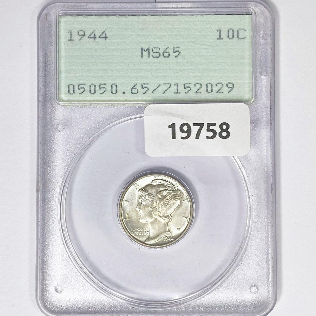 1944 Mercury Silver Dime PCGS MS65 (1 of 2)