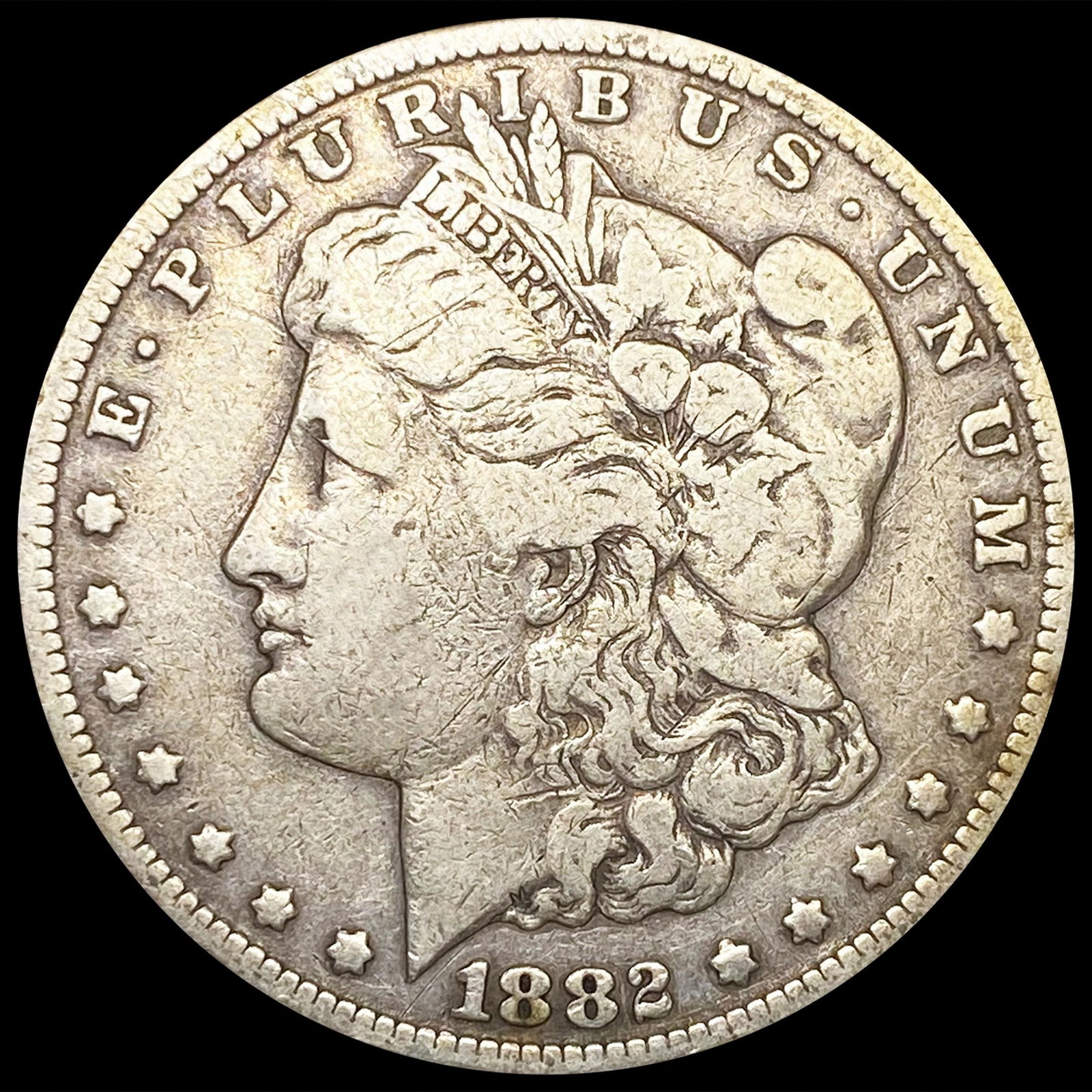 1882-CC Morgan Silver Dollar NICE CIRCULATED (1 of 2)